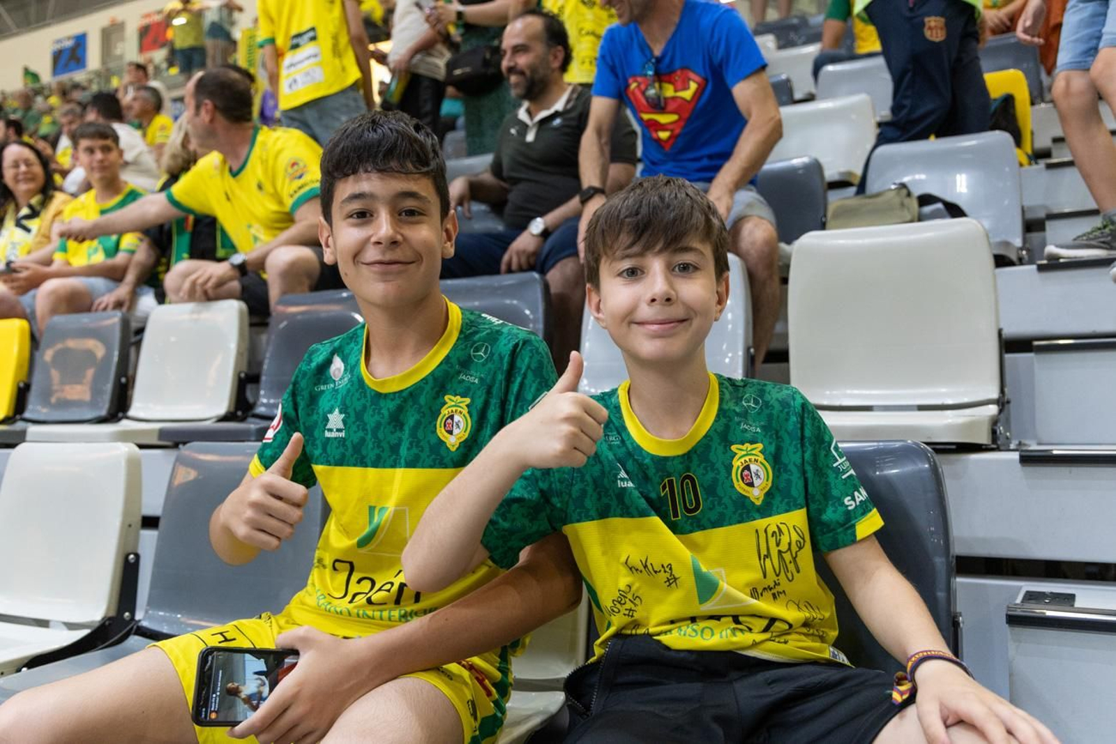 El triunfo del Barça ante el Jaén FS en el Olivo Arena
