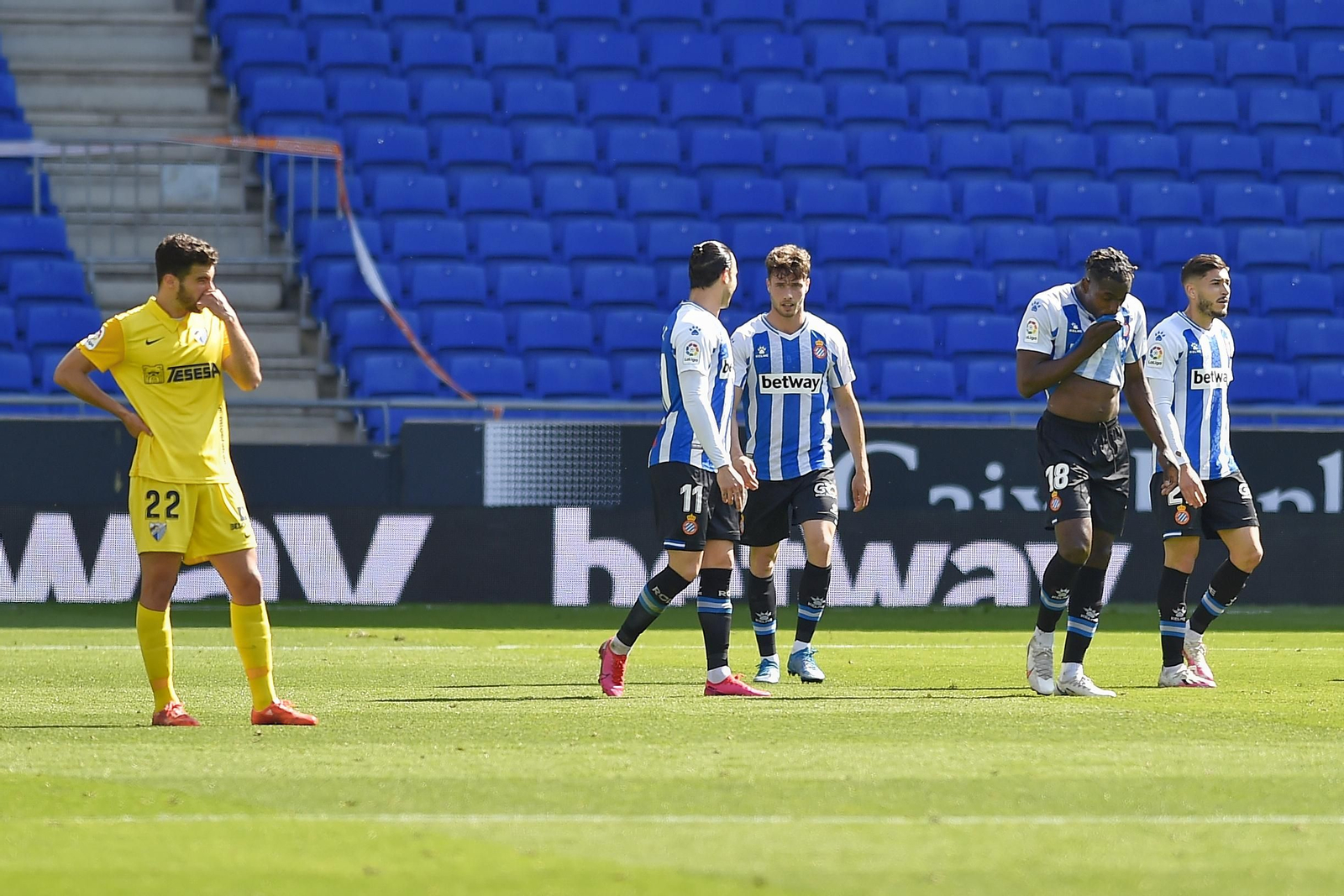 Las fotos del Espanyol - Málaga CF