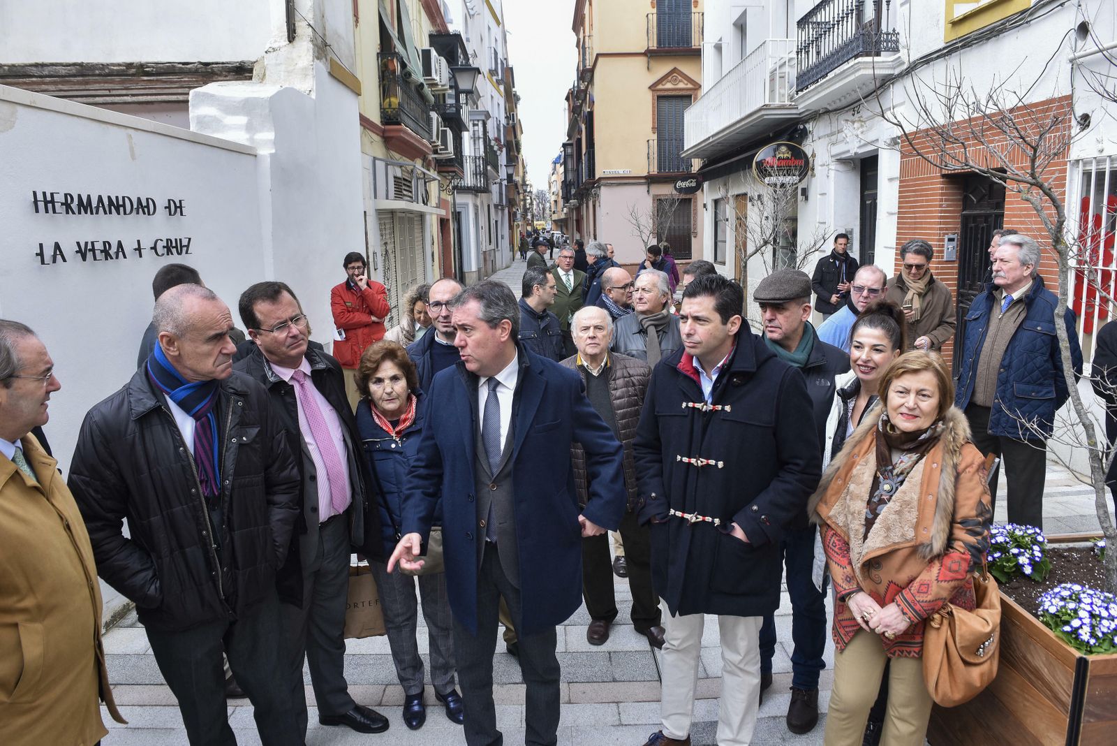 Imágenes de la reforma de la calle Baños