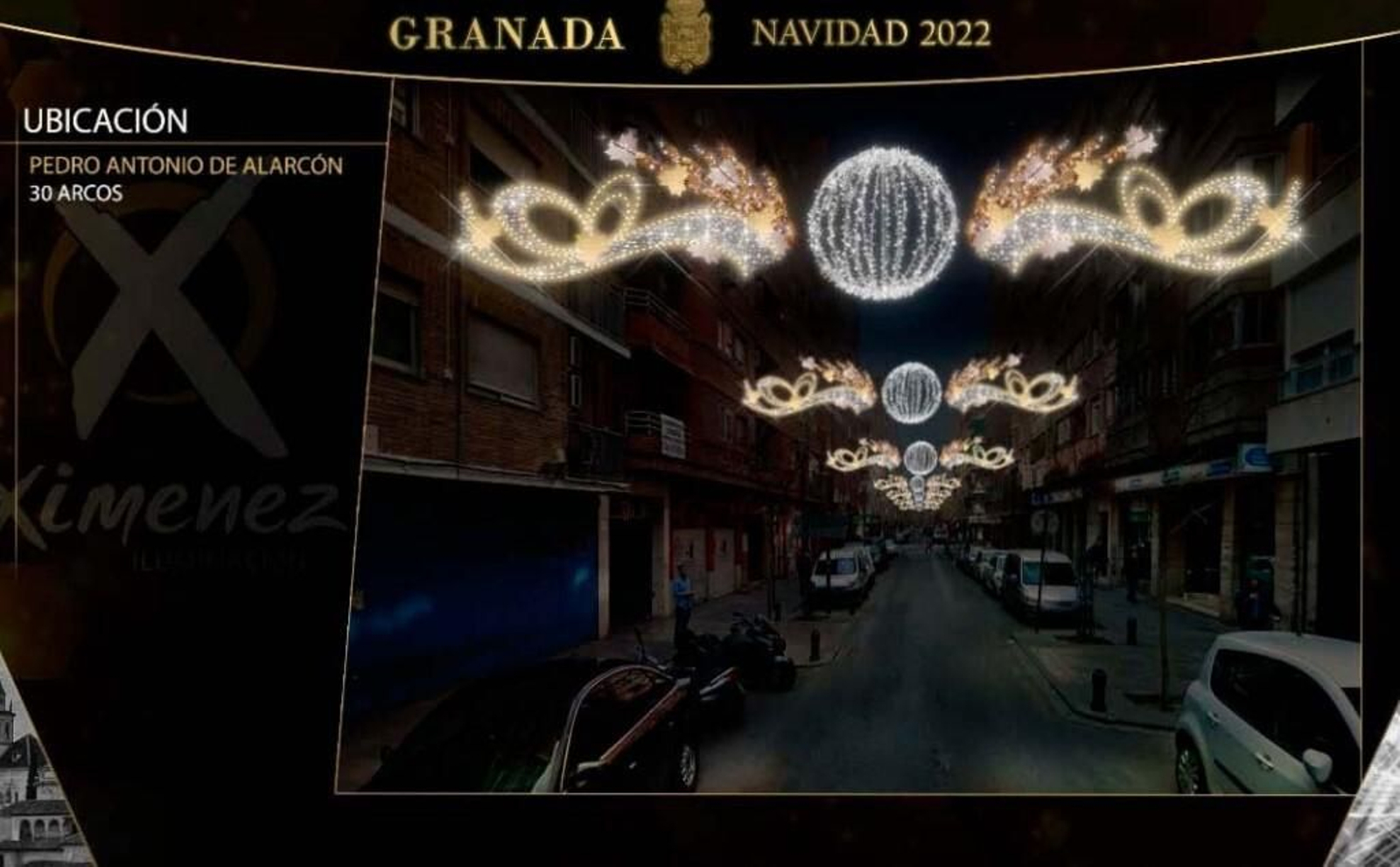 Estas son las luces de Navidad del Centro de Granada, calle por calle