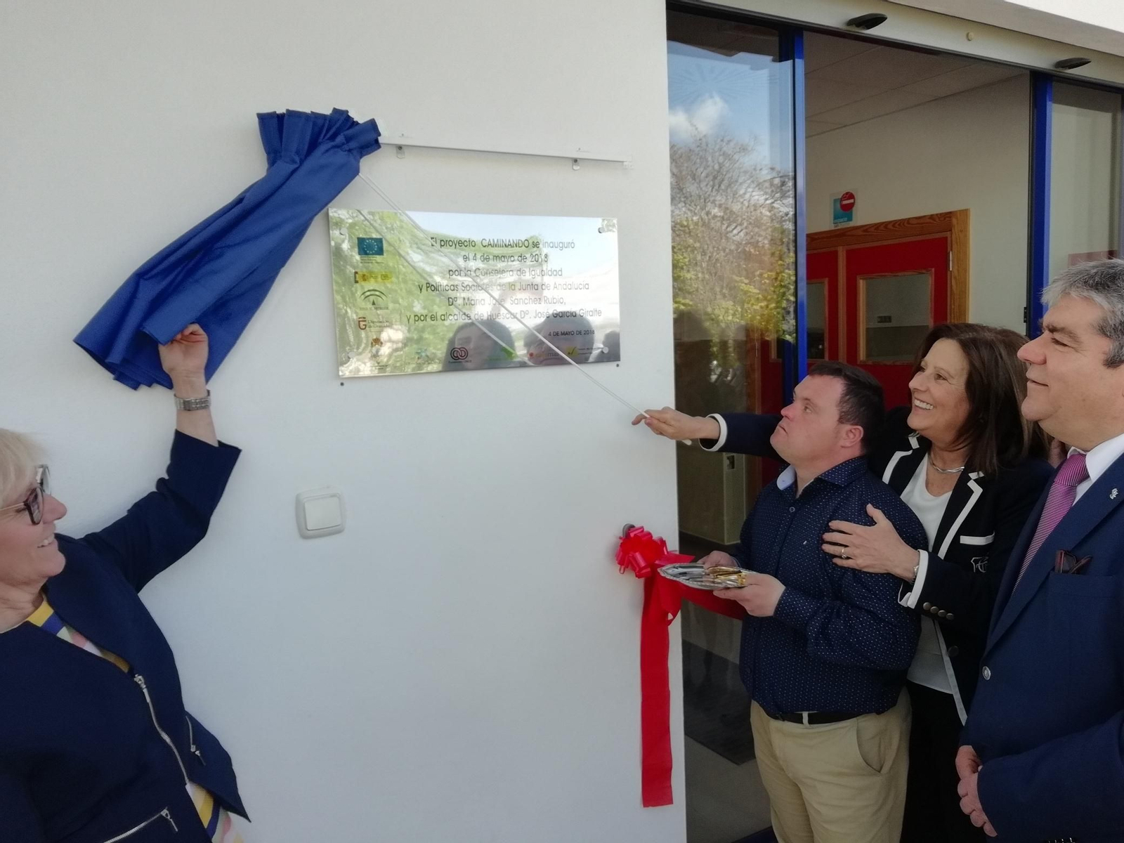 La consejera María José Sánchez Rubio inauguró el nuevo edificio.