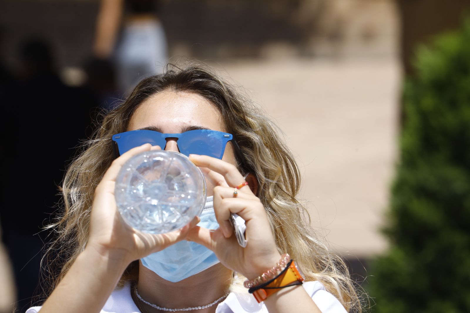 Las fotografías de un día de intenso calor en Córdoba