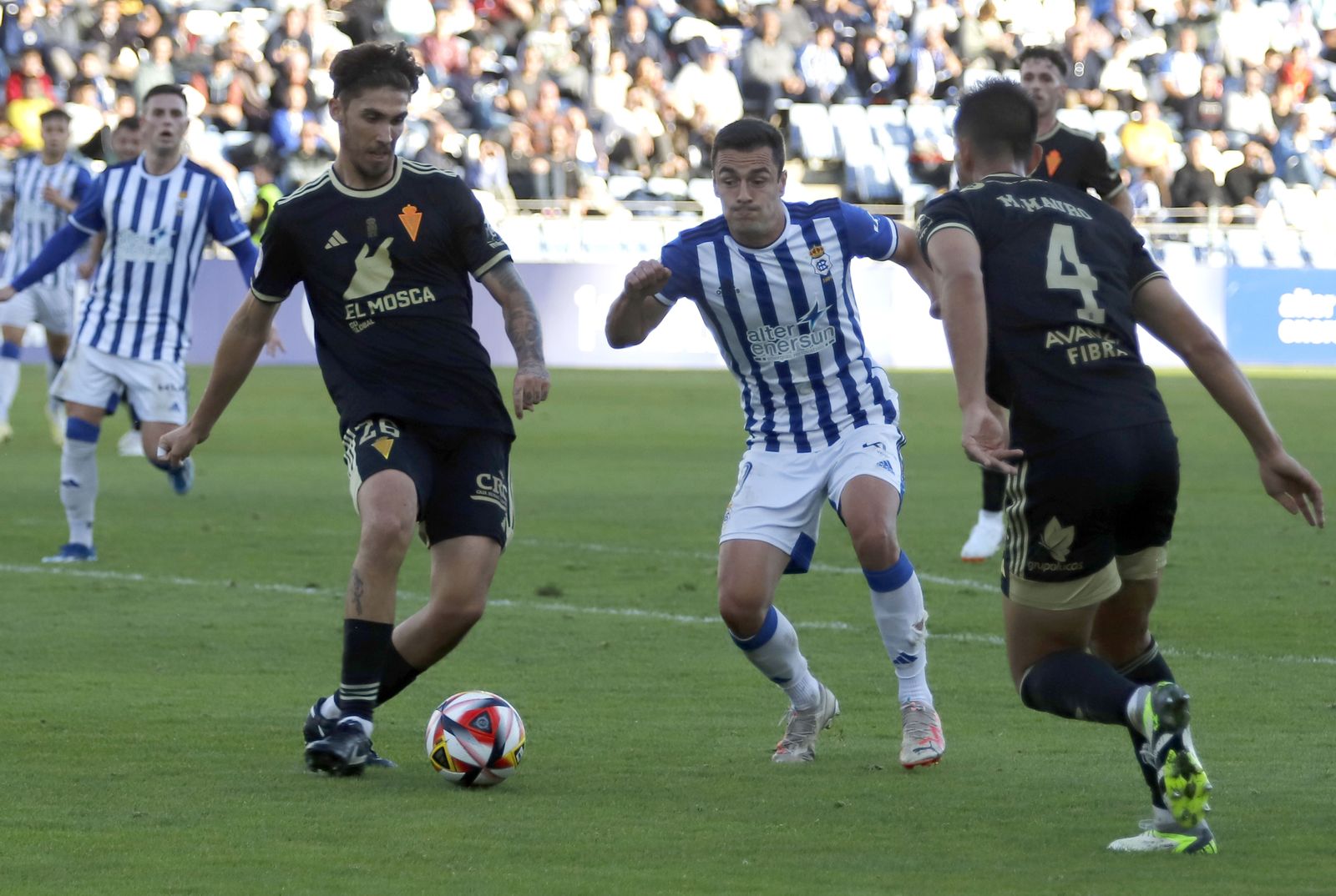 Imágenes del encuentro entre el Recreativo de Huelva y el Real Murcia