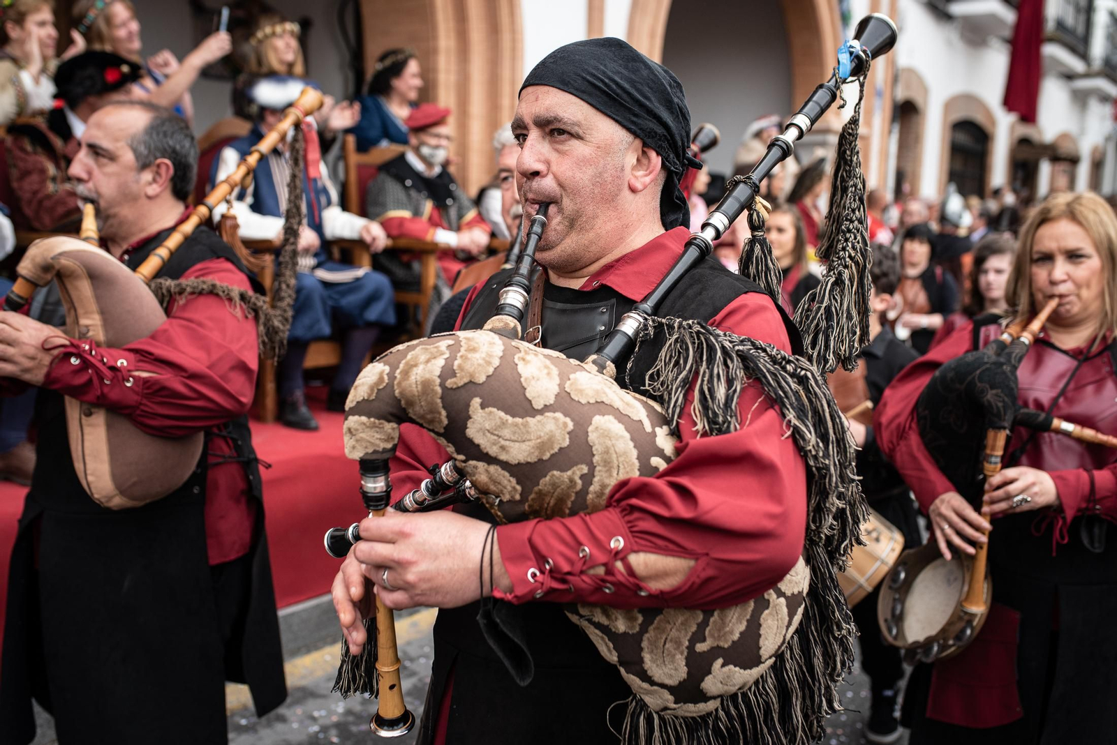 Imágenes del desfile de la Feria del Descubrimiento de Palos de la Frontera