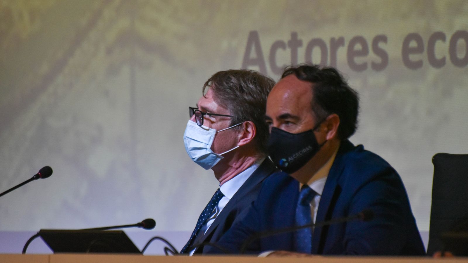 Fotos de la reunión del secretario de estado para la UE y los aalcaldes del Campo de Gibraltar
