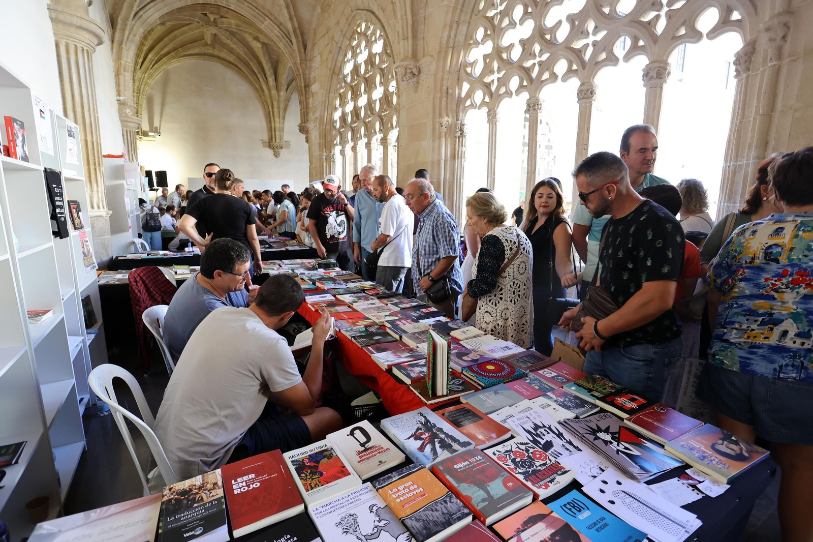 Último día de la Feria del Libro en Jerez