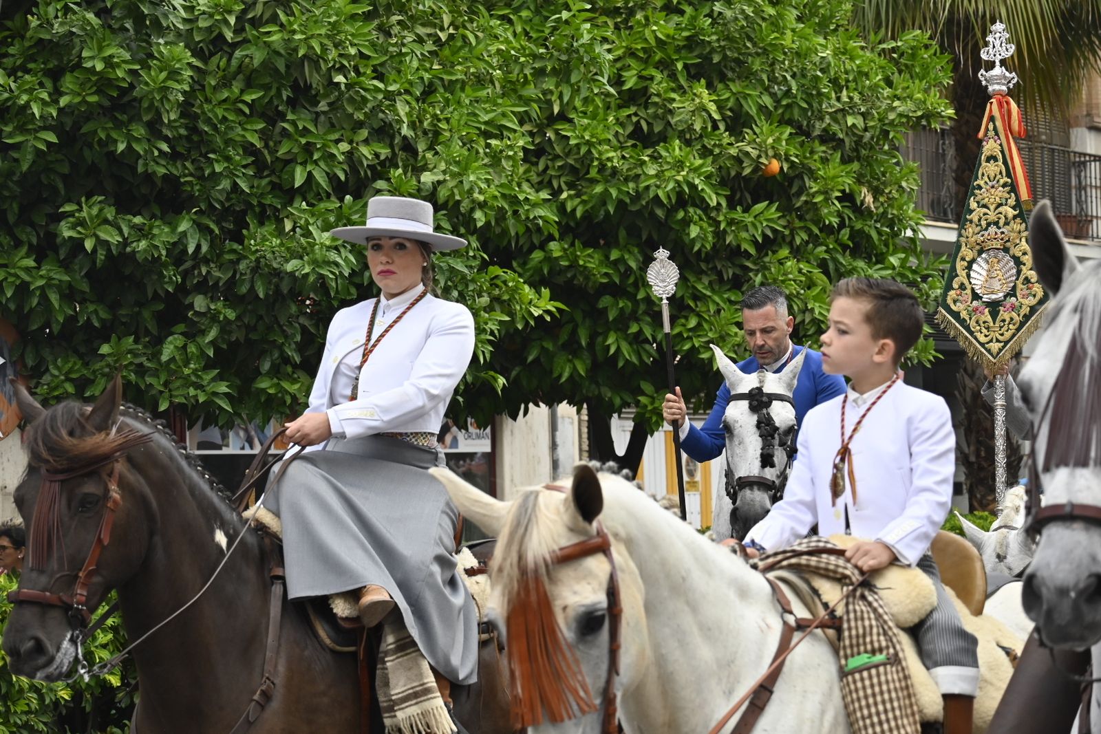 El Rocío 2023: Imágenes de los peregrinos de la Hermandad de Emigrantes