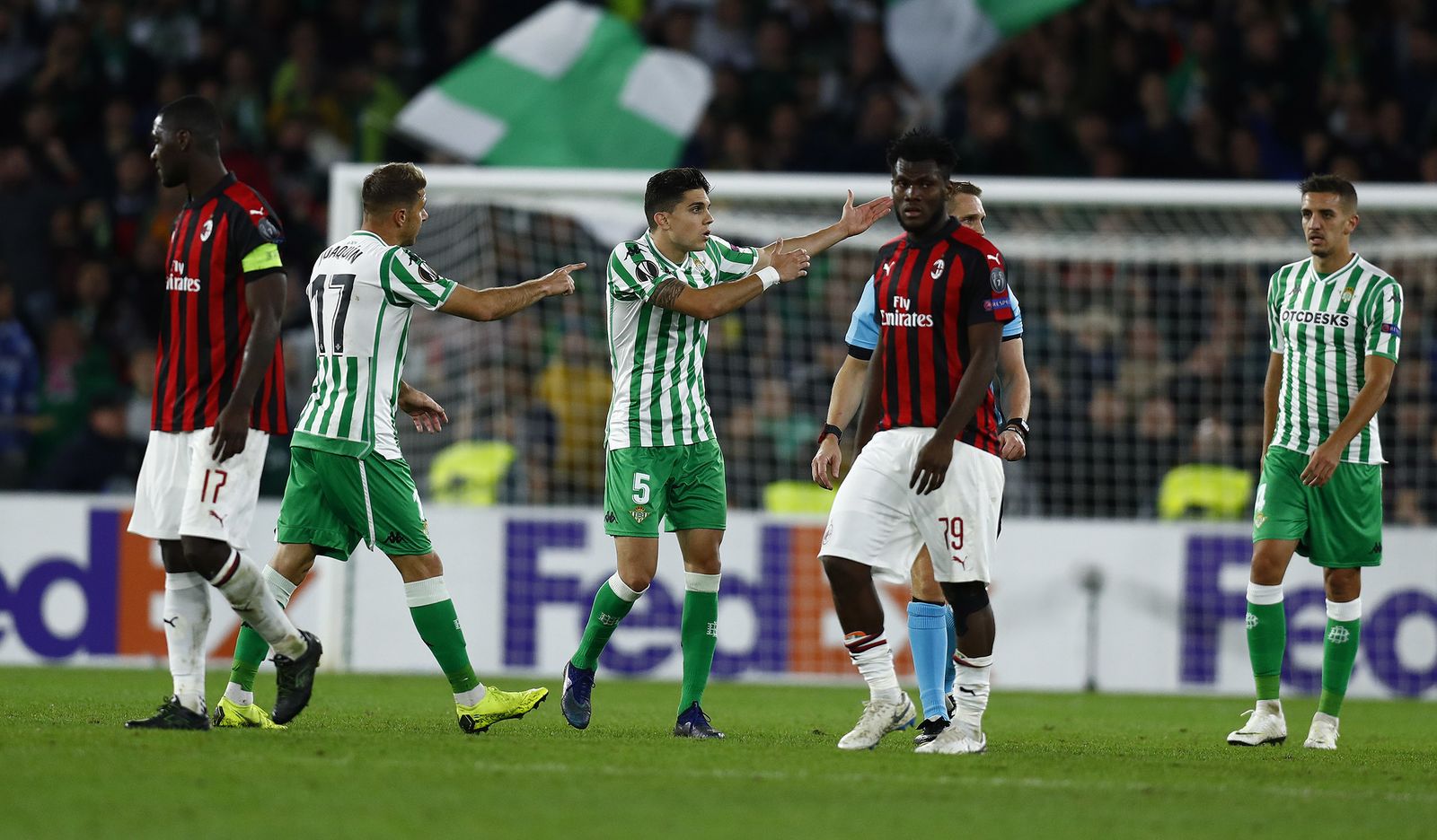 El Betis-Milan, en imágenes
