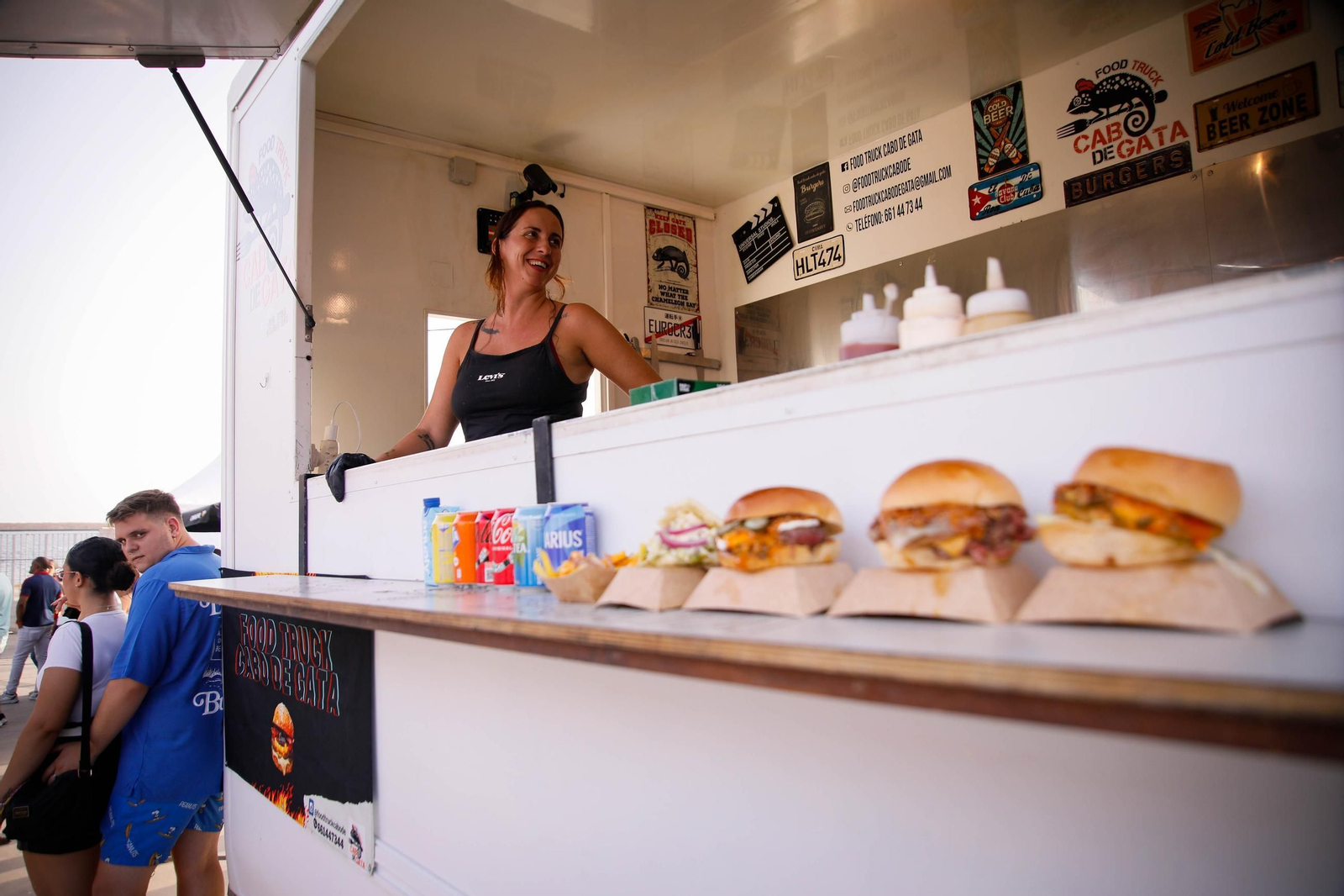 Imágenes del Festival AlmeriArt en el Parque de las Almadrabillas