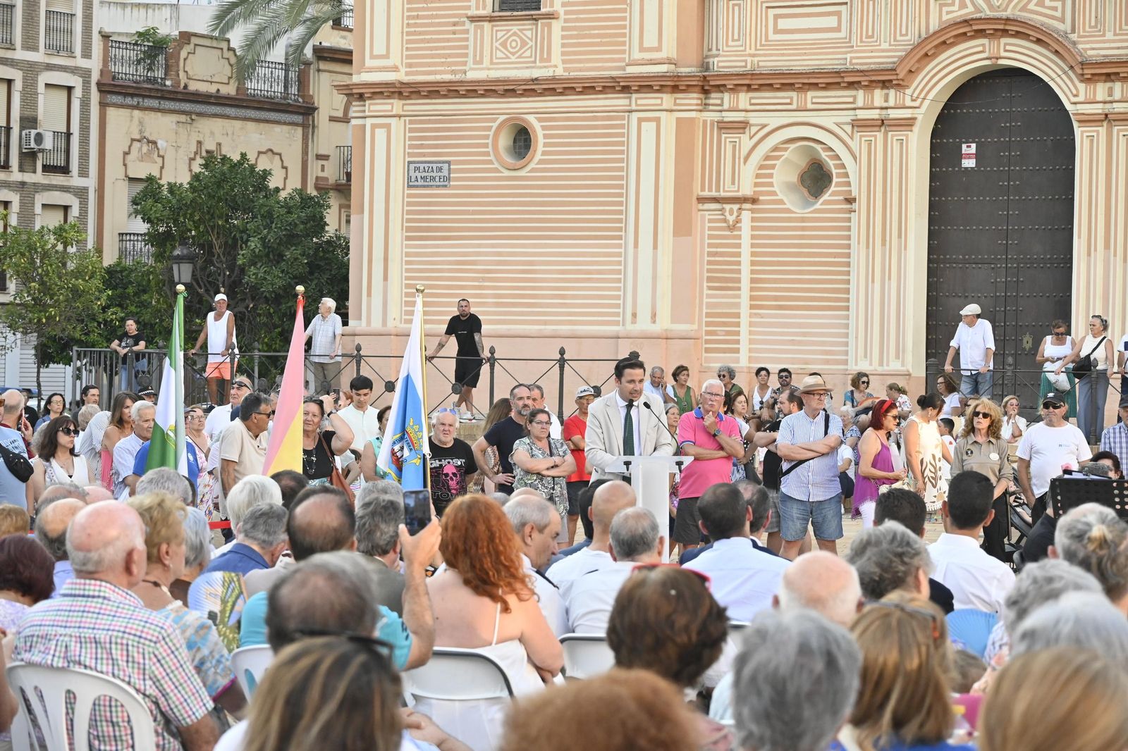 Inauguración de la Plaza de La Merced de Huelva en imágenes