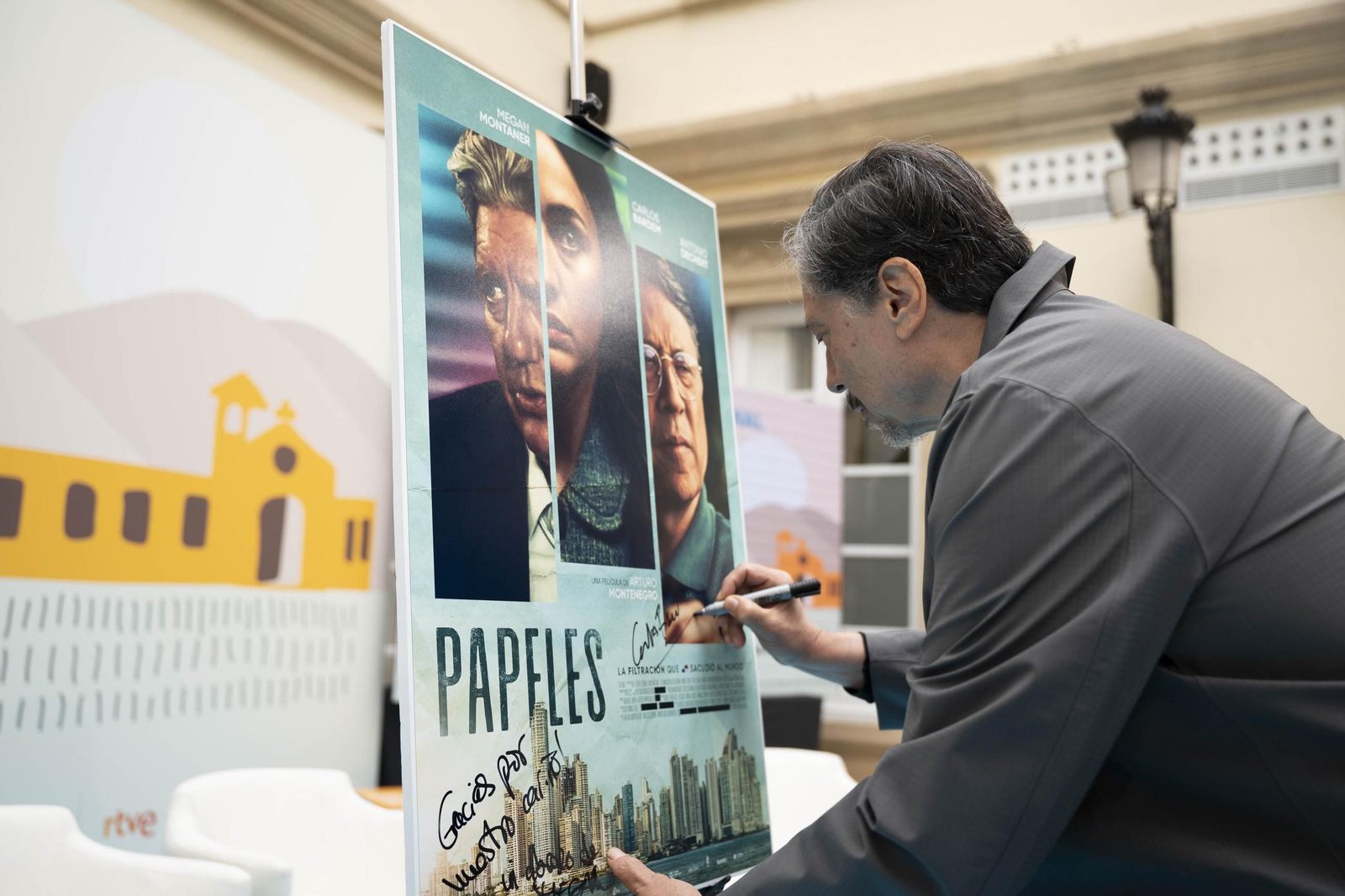 Así ha sido la presentación de la película 'Papeles', en imágenes