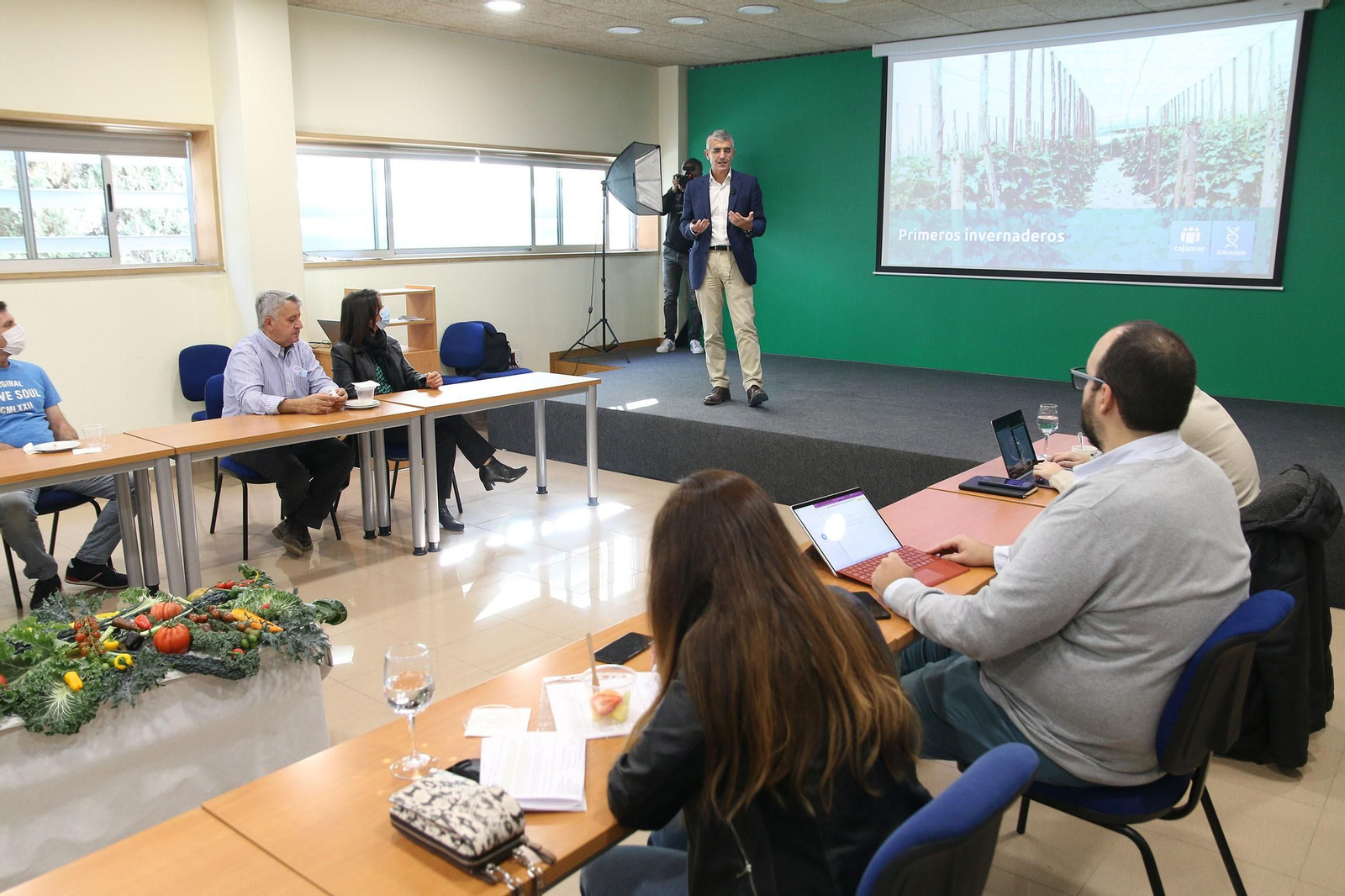 Fotogalería de la presentación de Plataforma Tierra, de Cajamar e IBM