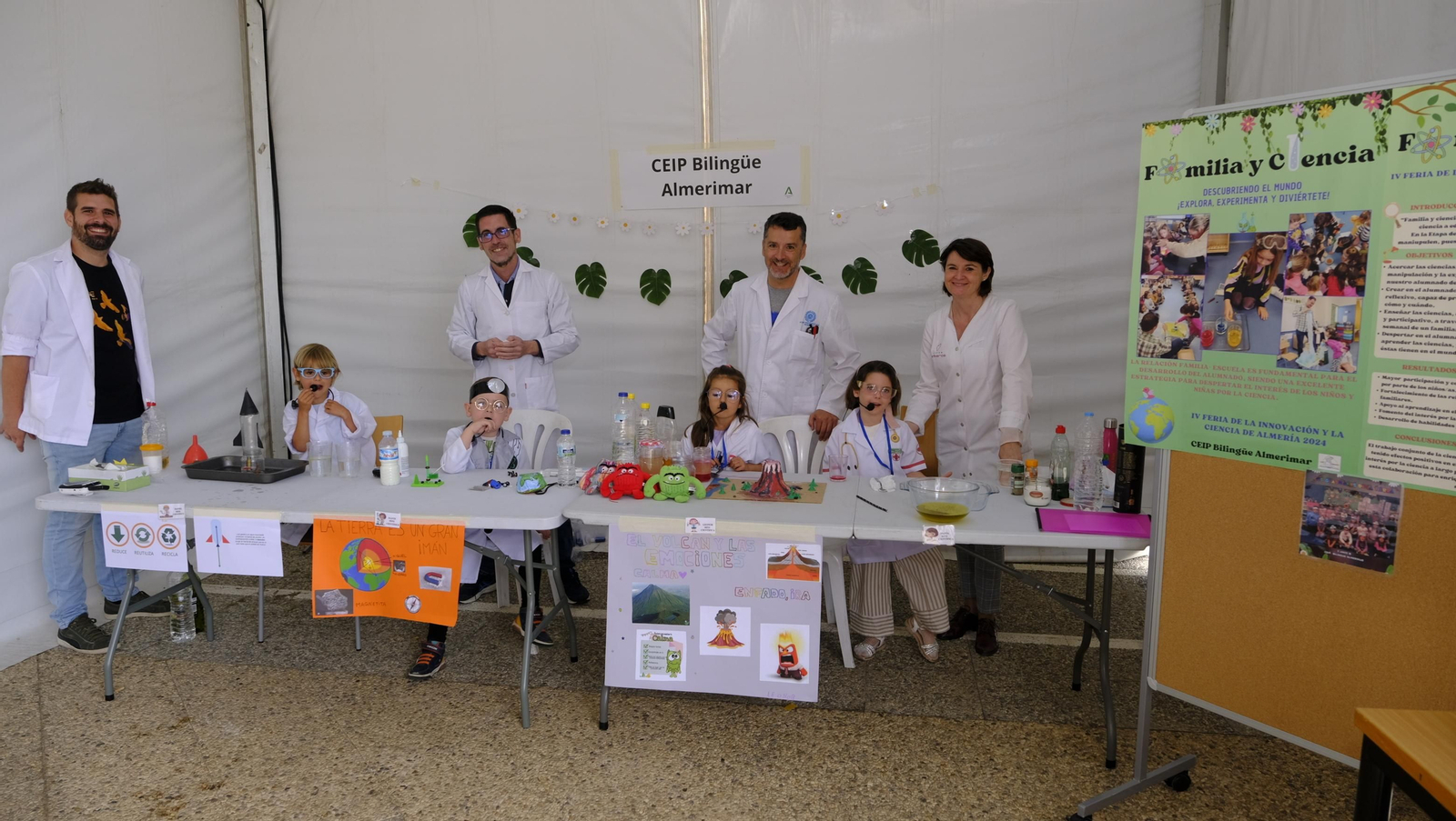 Imágenes de la Feria de la Innovación y la Ciencia en la Universidad de Almería-UAL