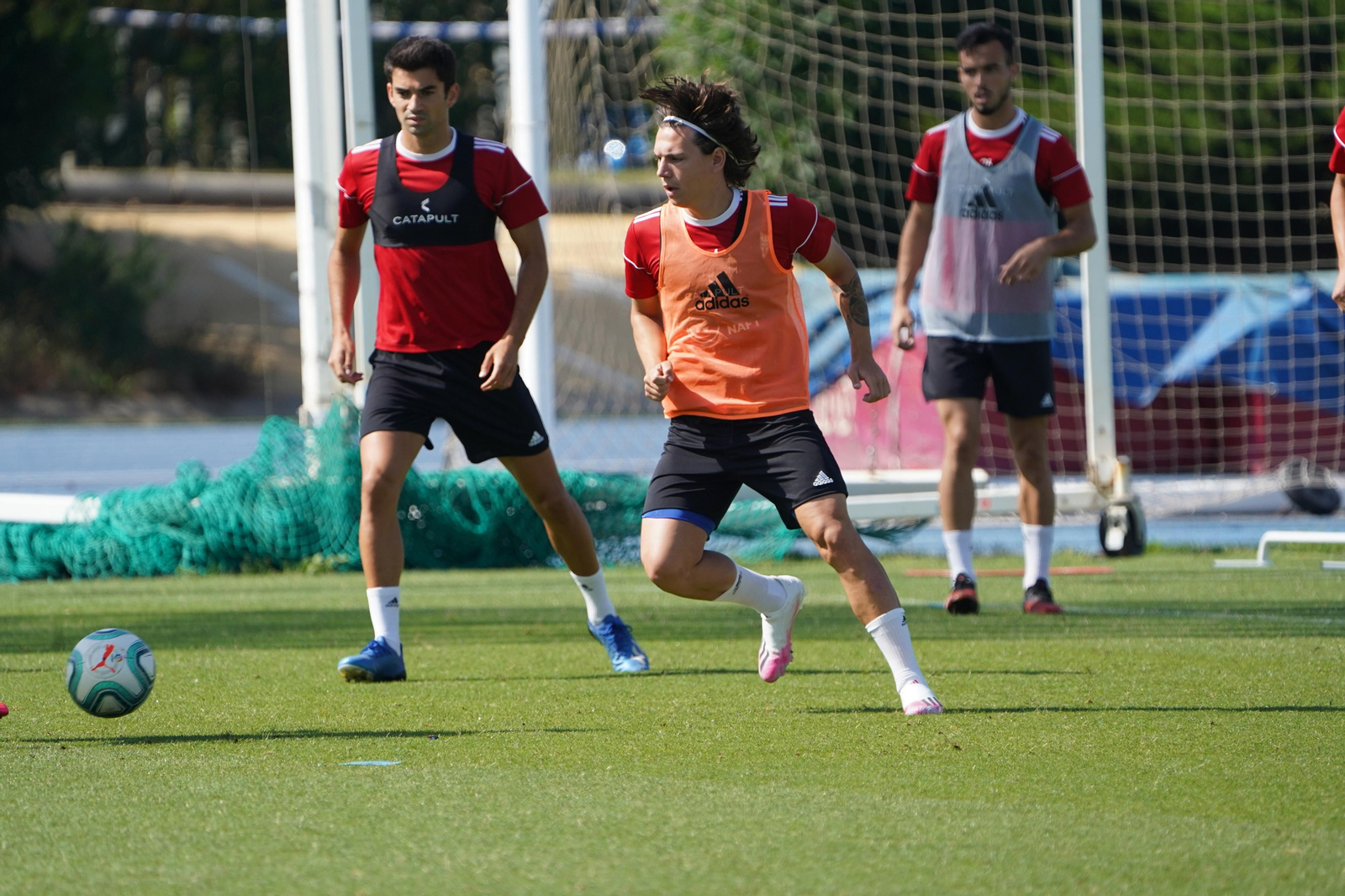 Fotogalería del entrenamiento de la UDA (jueves 18)