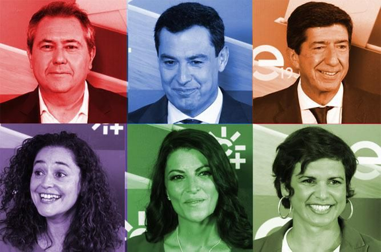 Espadas, Moreno, Marín, Nieto, Olona y Rodríguez