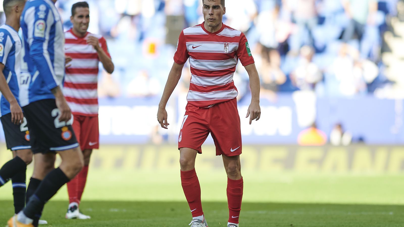 Soro jugó en hasta tres posiciones ante el Espanyol.