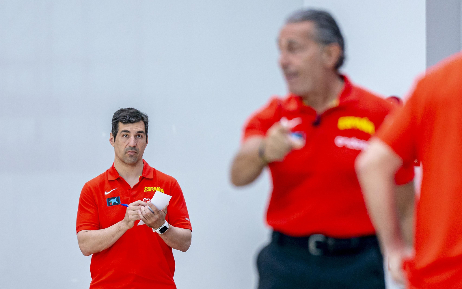 La selección española sigue trabajando en Madrid La selección española sigue trabajando en Madrid