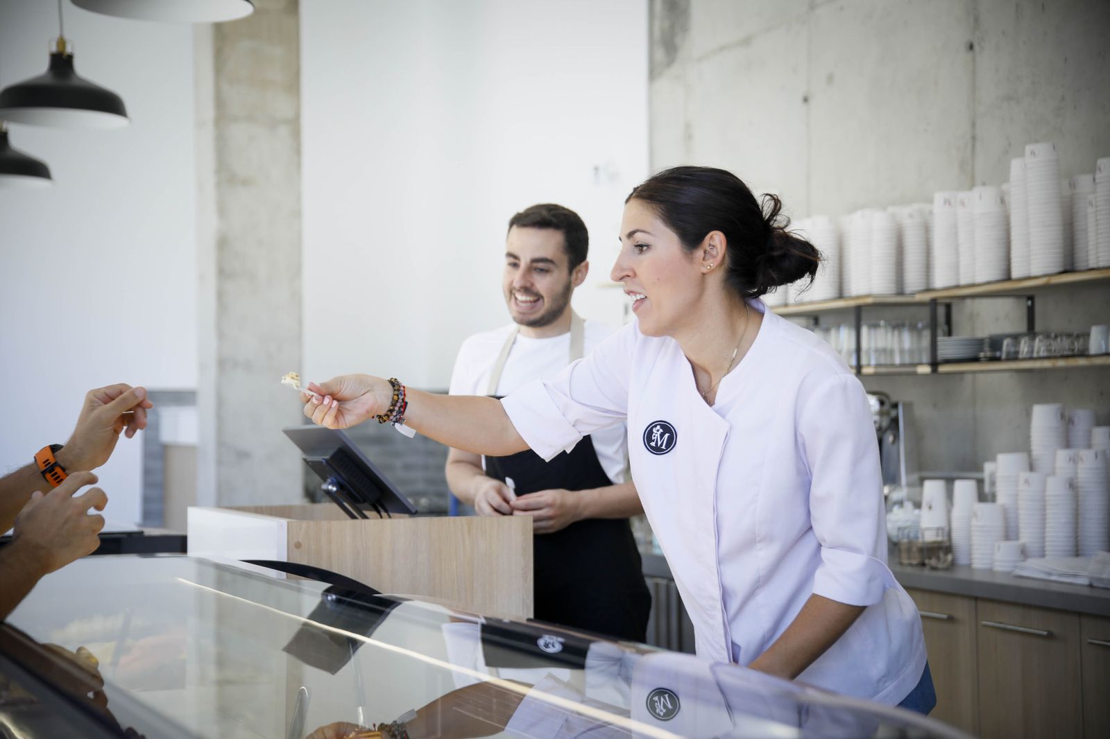 Imágenes de la heladería Marconata en Almería