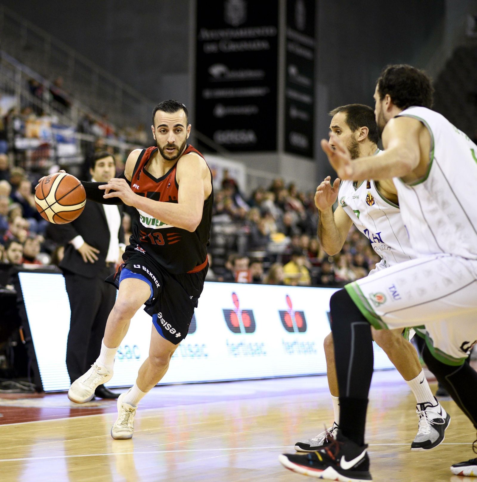 Alo Marín fue de los mejores en su último partido, el jugado ante el Castelló.