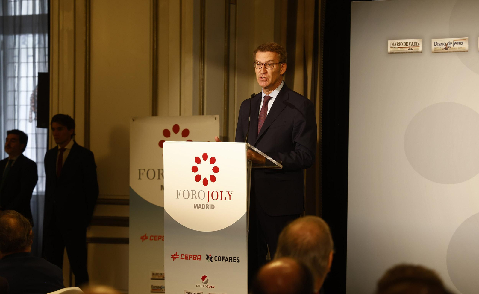 Foro Joly con Juanma Moreno en Madrid, todas las imágenes