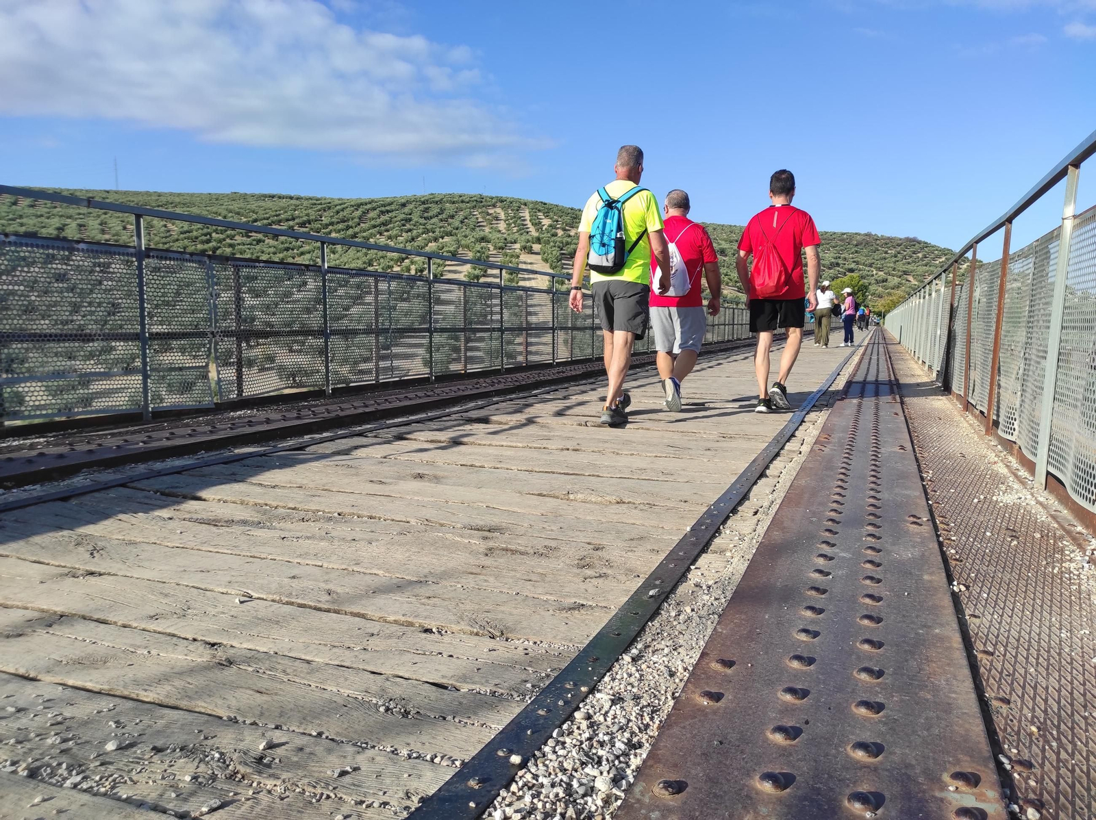 De Torredelcampo a Porcuna por la Vía Verde del Aceite: túneles, pasarelas y arte