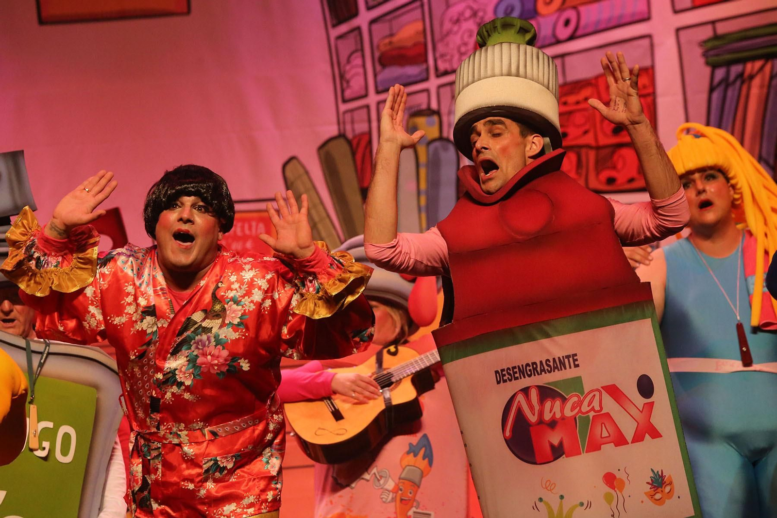 Sexto día de preliminares del Carnaval Colombino en imágenes