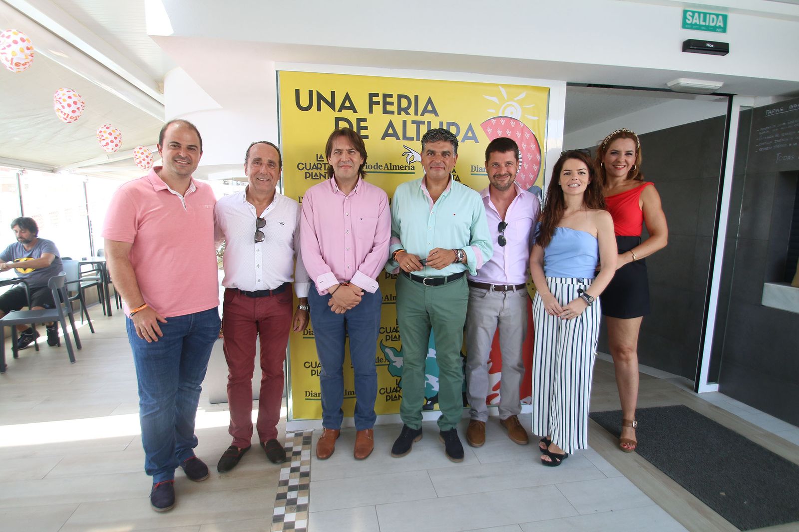 Las imágenes de la feria del mediodía del martes 20, en la Cuarta Planta. Feria de Almería 2019