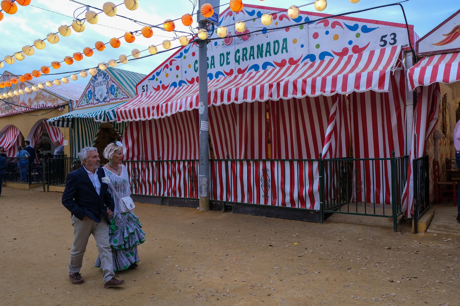 Ambiente un sábado de feria