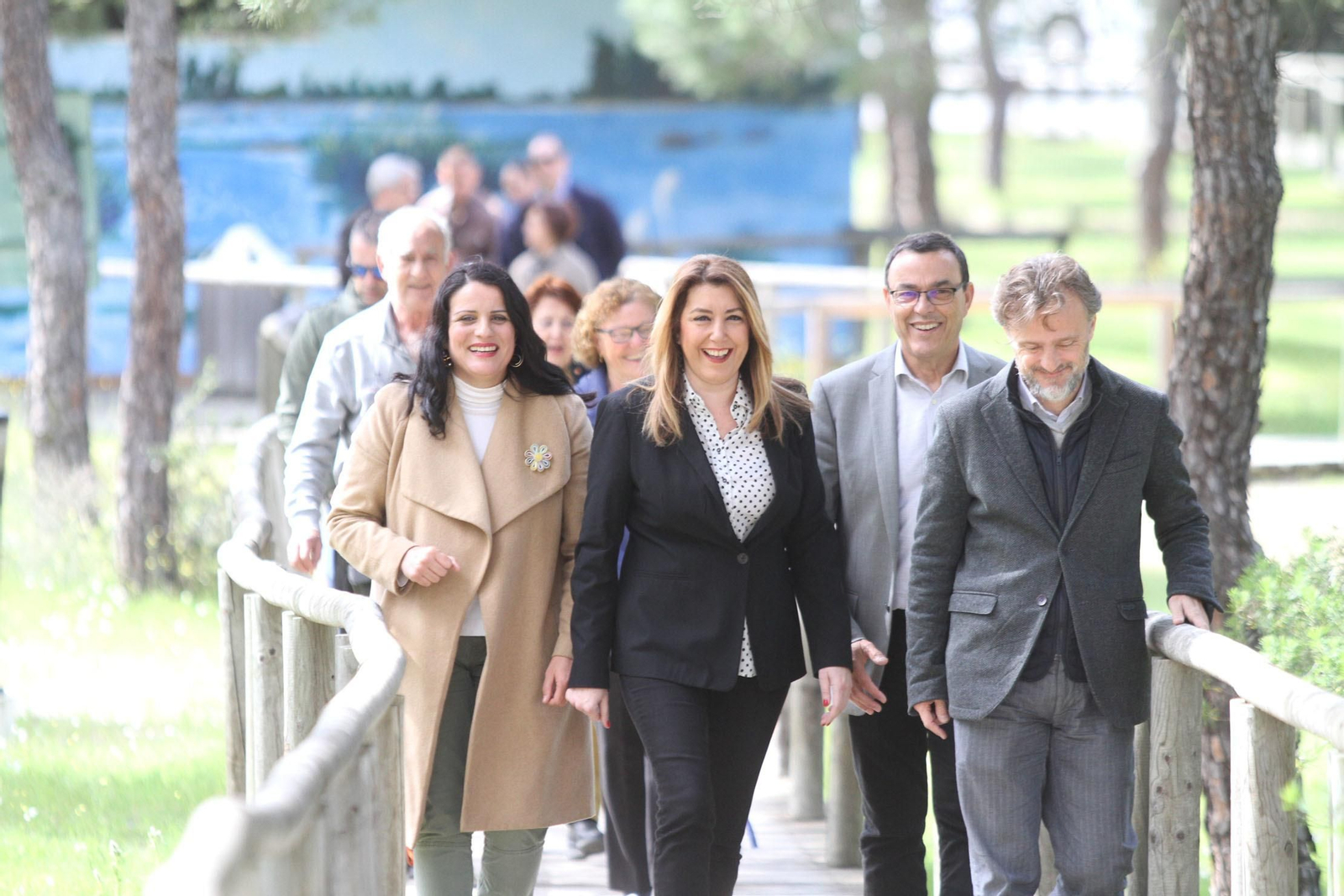 Susana Díaz inaugura en Doñana el Observatorio del Lince