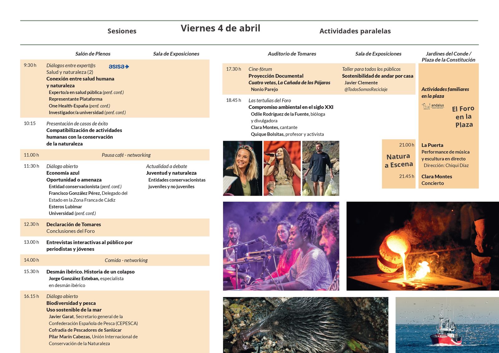Programa provicional foro para la conservación de la naturaleza
