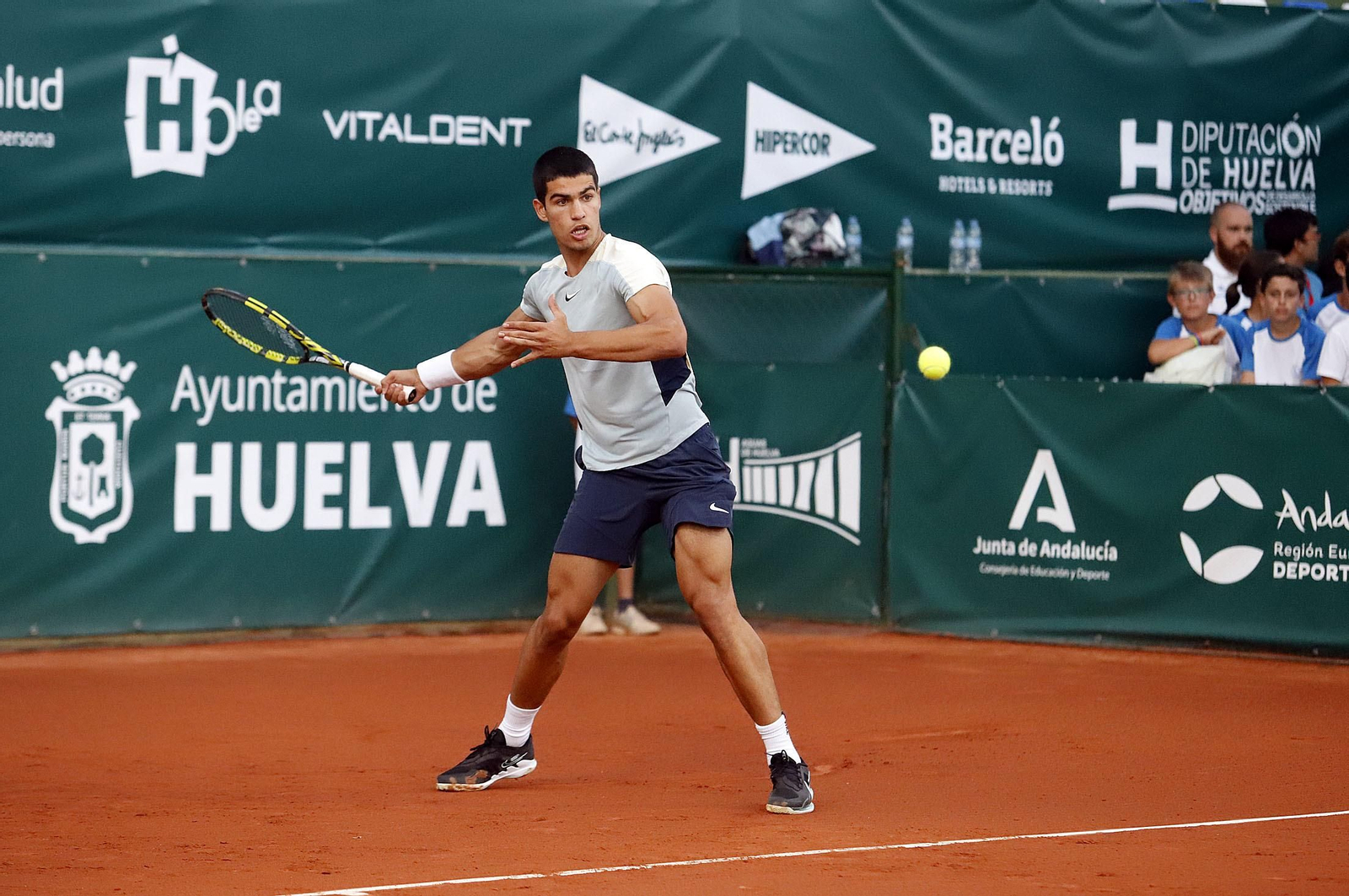 Copa del Rey de Tenis. Semifinal entre Carlos Alcaraz y Pablo Andújar