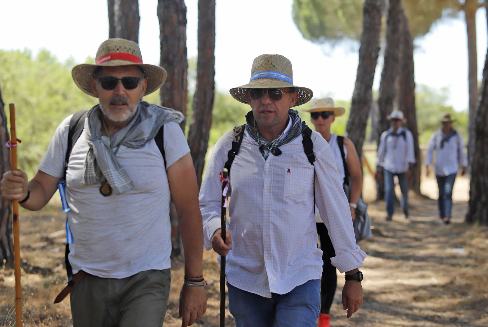 Todos los peregrinos de la Hermandad de Huelva, en imágenes