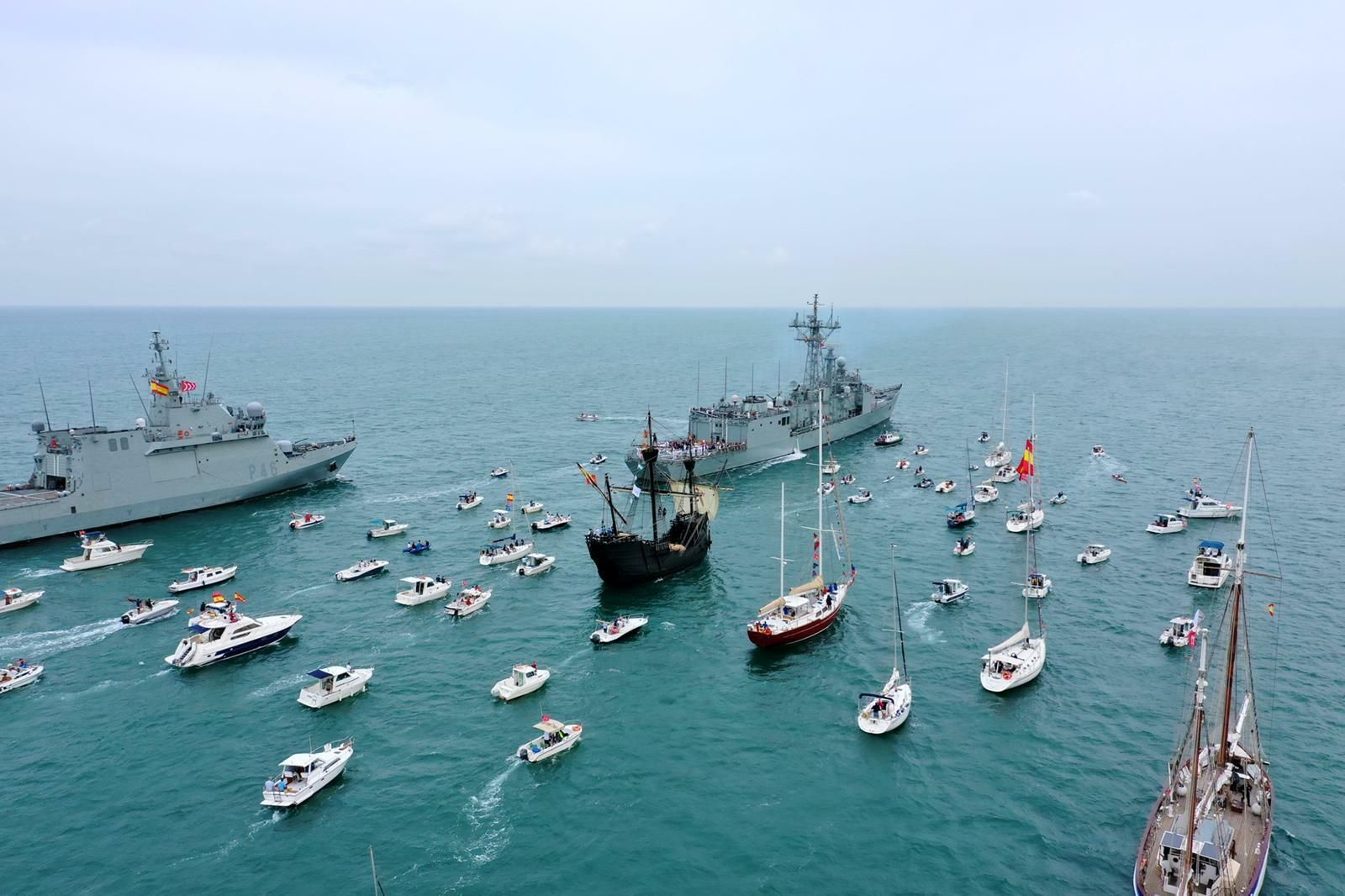 La fiesta de celebración del V Centenario