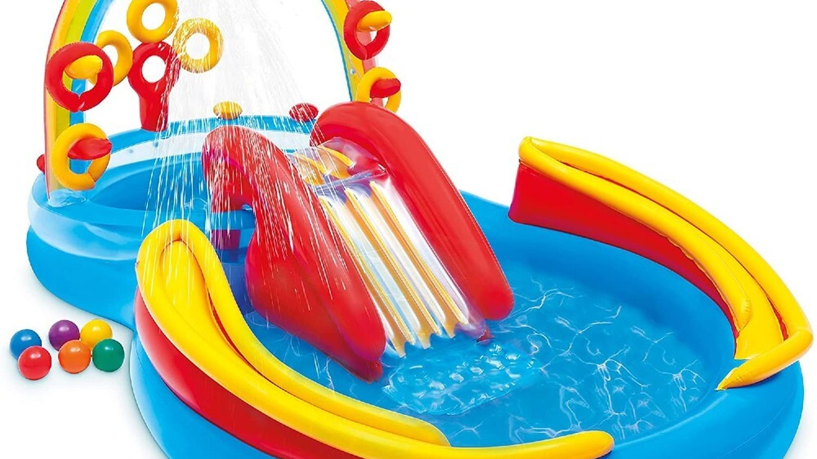 Centro juegos hinchable