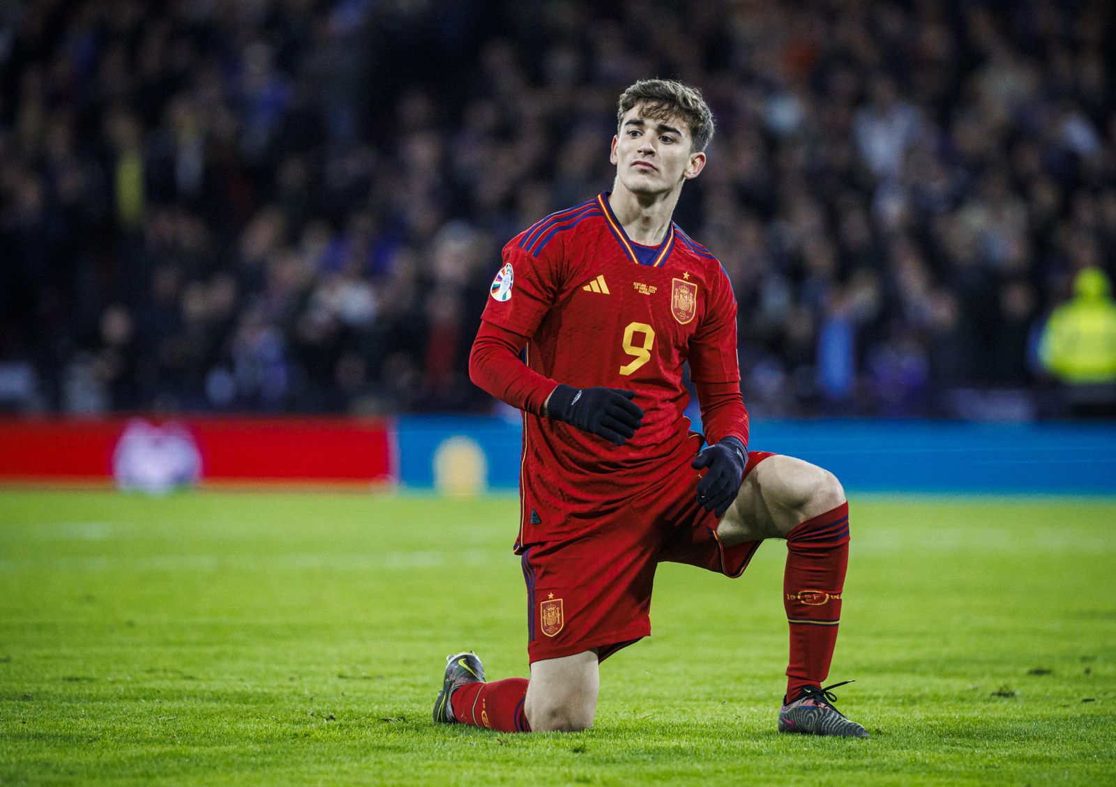 Las fotos del Escocia - España