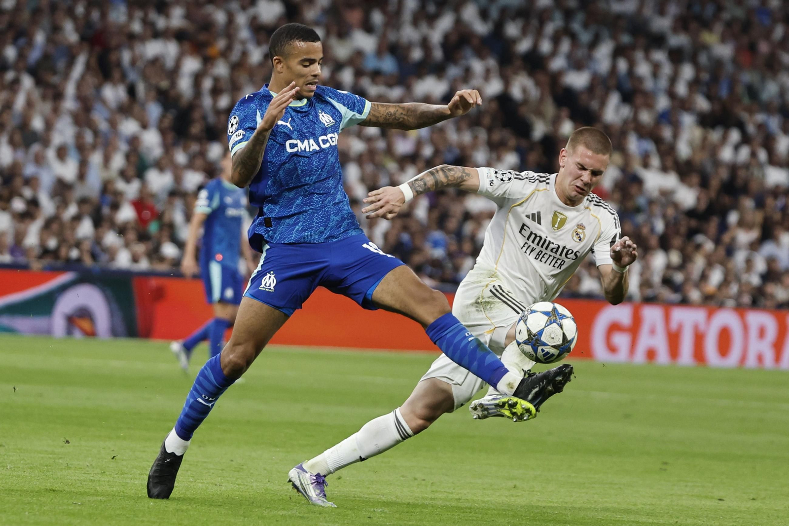 Las mejores fotos del Real Madrid - Olympique