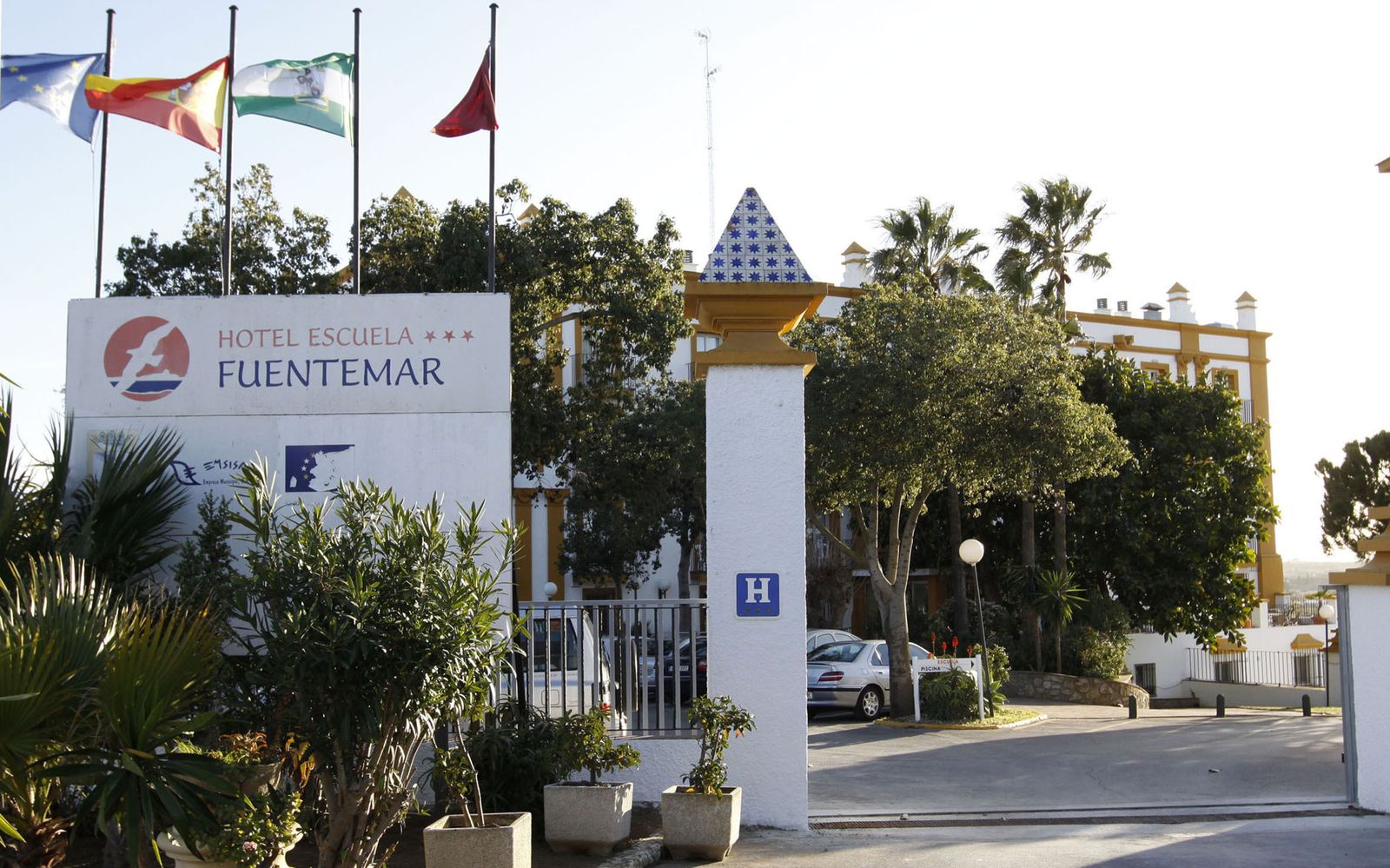 El hotel escuela Fuentemar, en una imagen de archivo.