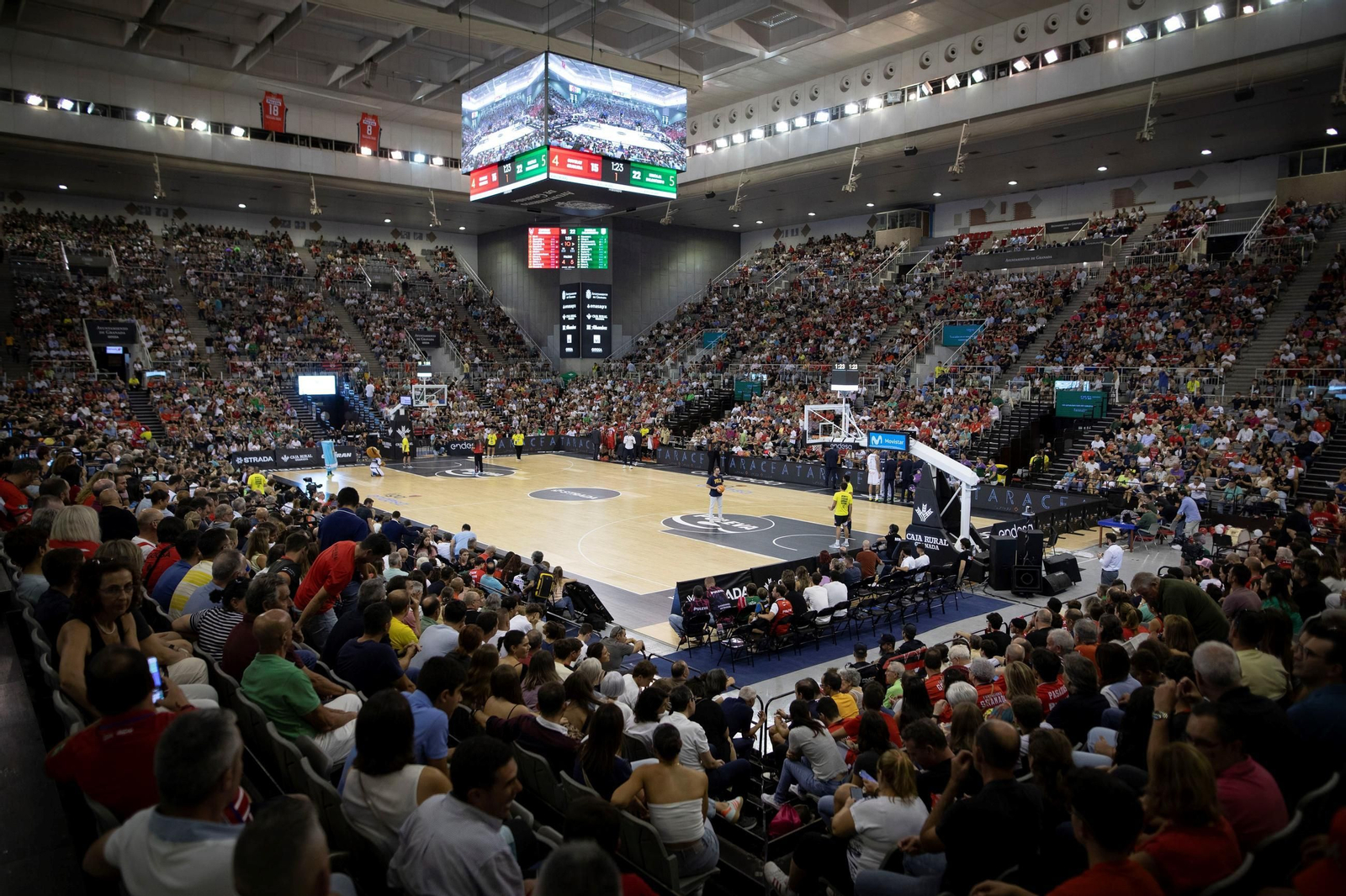 El Covirán Granada espera llenar el Palacio de Deportes en sus dos próximos partidos.