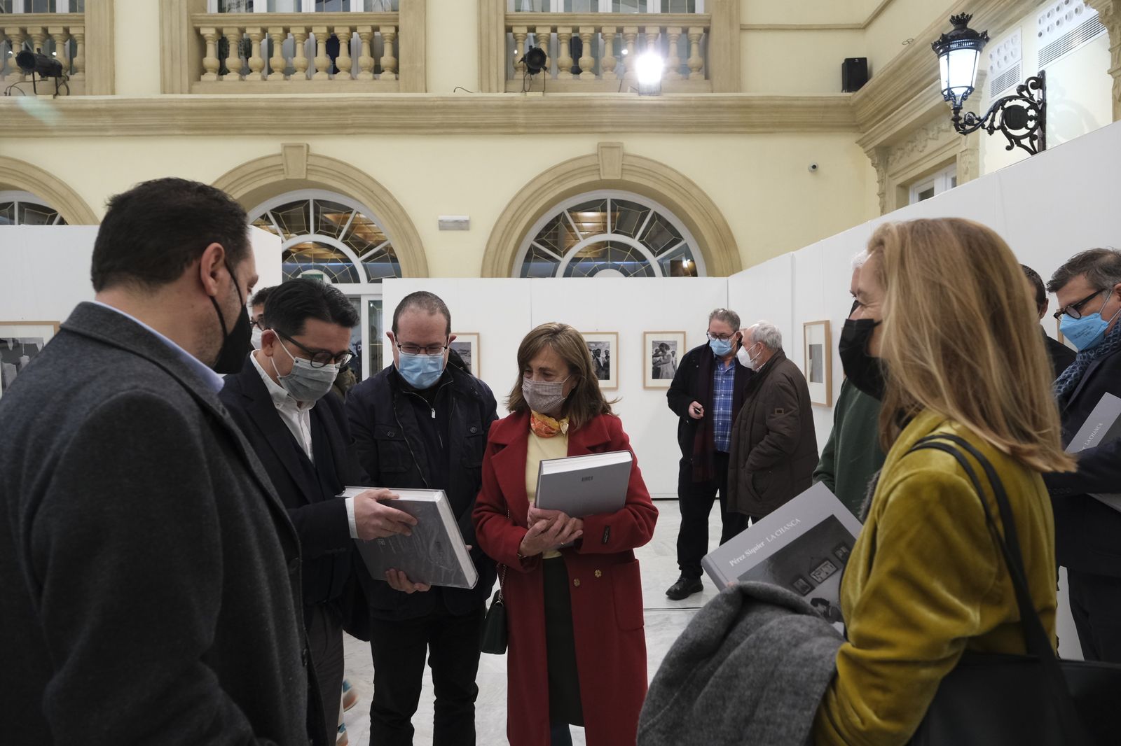 Imágenes inauguración exposición fotógrafo Carlos Pérez Siquier. Diputación de Almería