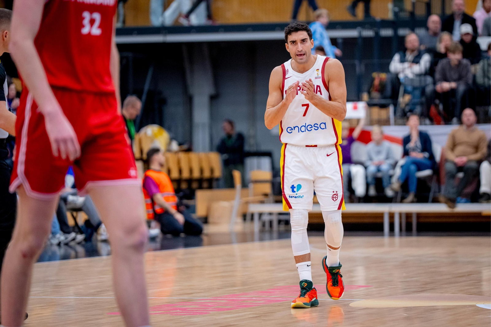 Las mejores fotos del Dinamarca-España de baloncesto