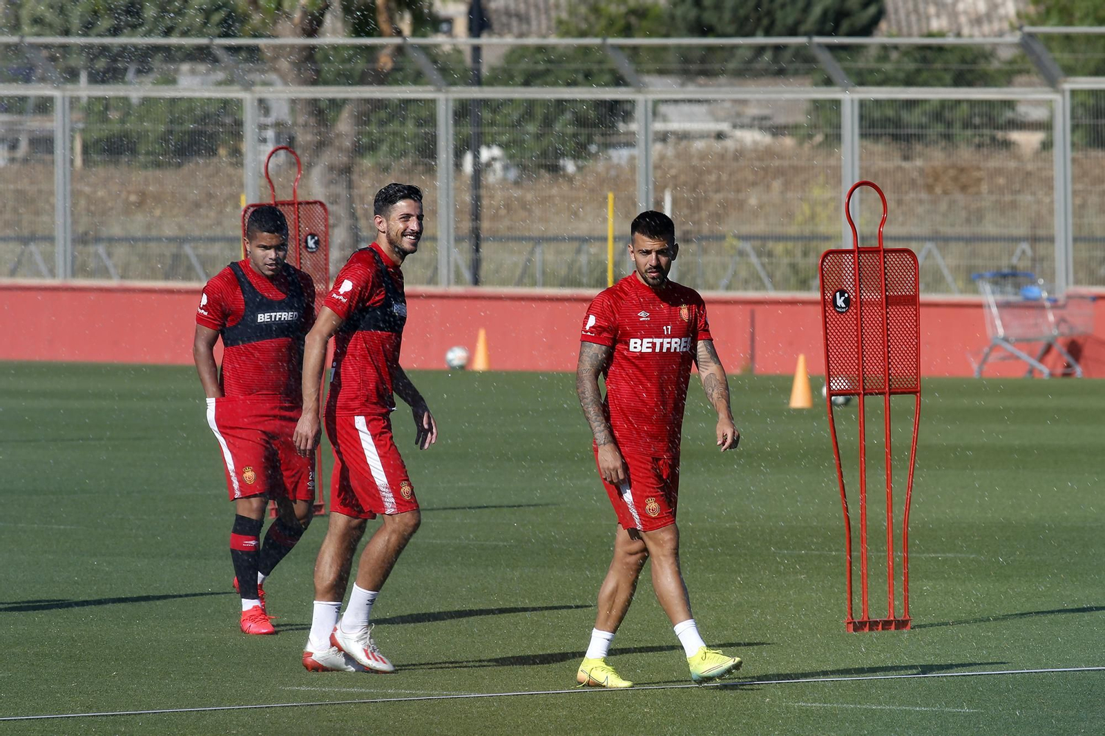Las fotos de la carrera de Cucho Hernández