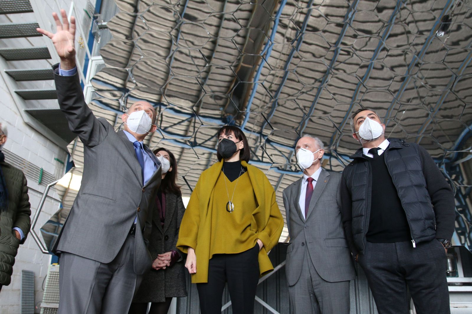 La ministra Diana Morant ha clausurado este jueves el 40 aniversario de la Plataforma Solar de Almería.