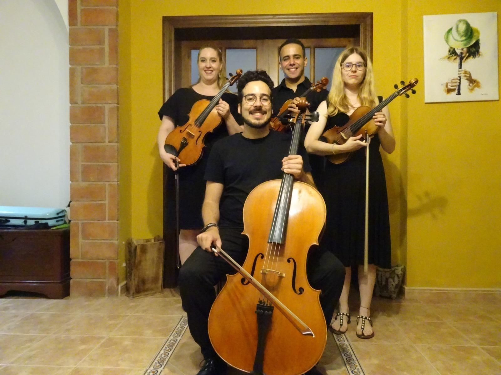 El  cuarteto de cuerdas Clé de Sol actuará en Torremolinos.