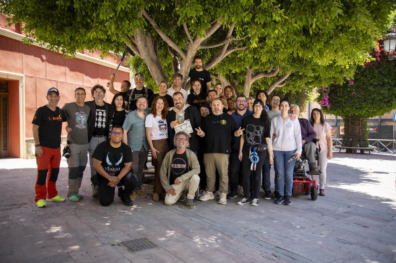 Las imágenes del rodaje del Corto Interferencias en Almería