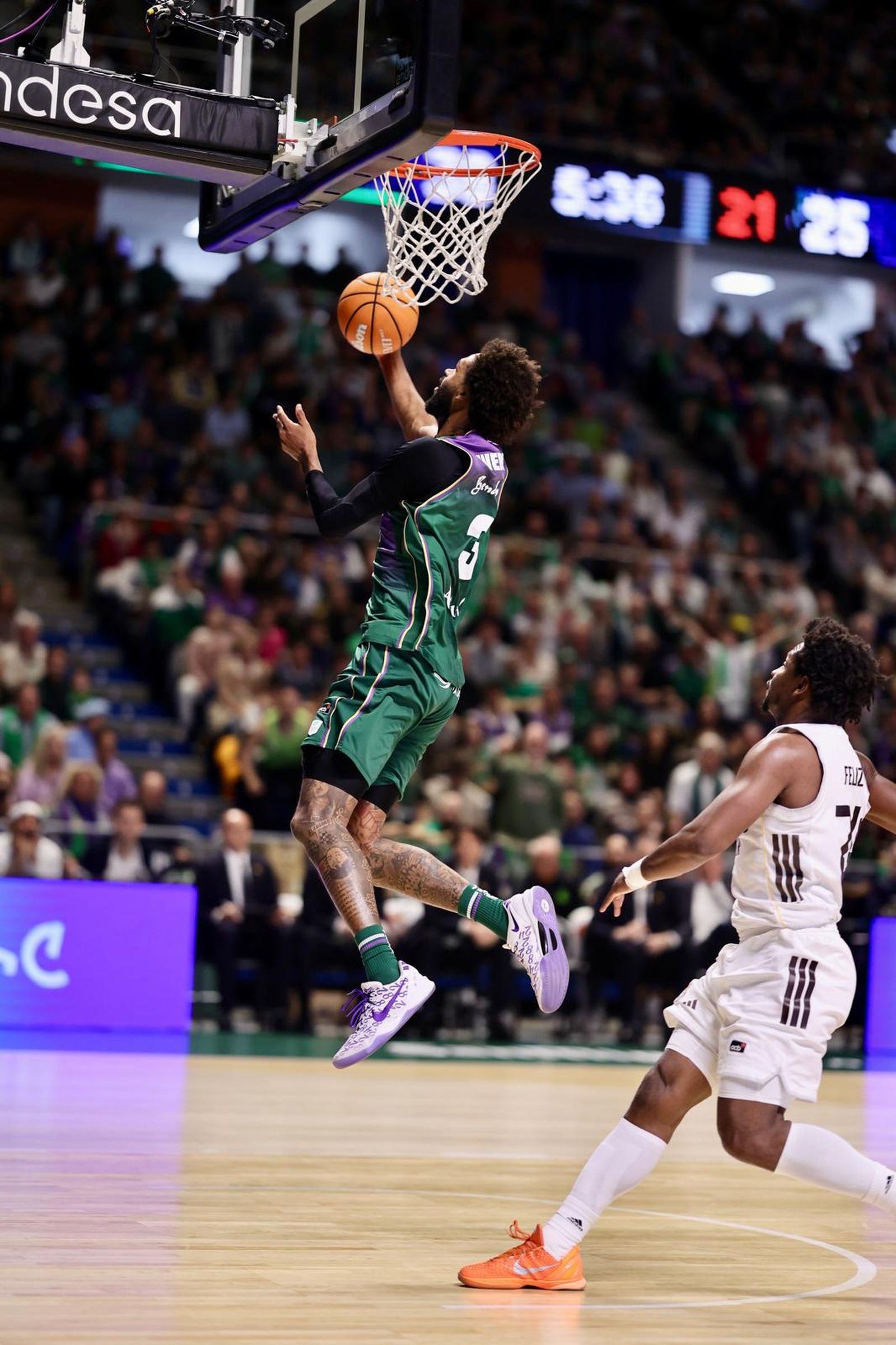 Unicaja-Real Madrid, en fotos