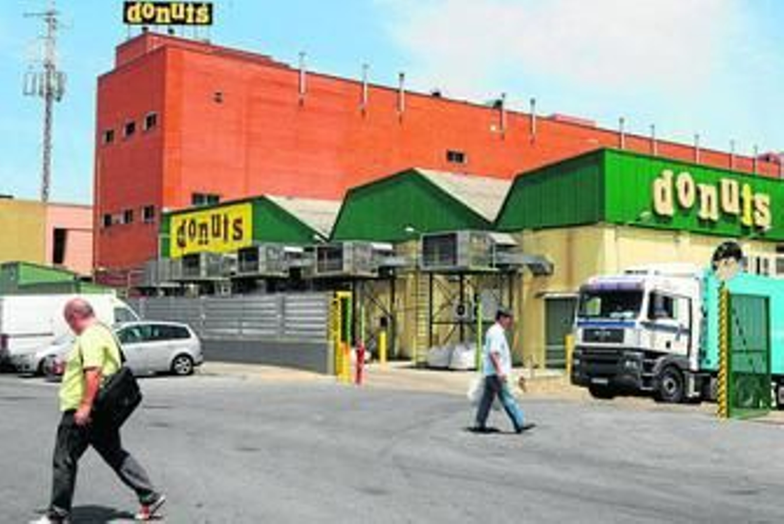 Planta que la empresa Panrico tiene en Sevilla y de la que la compañía ha anunciado su cierre.