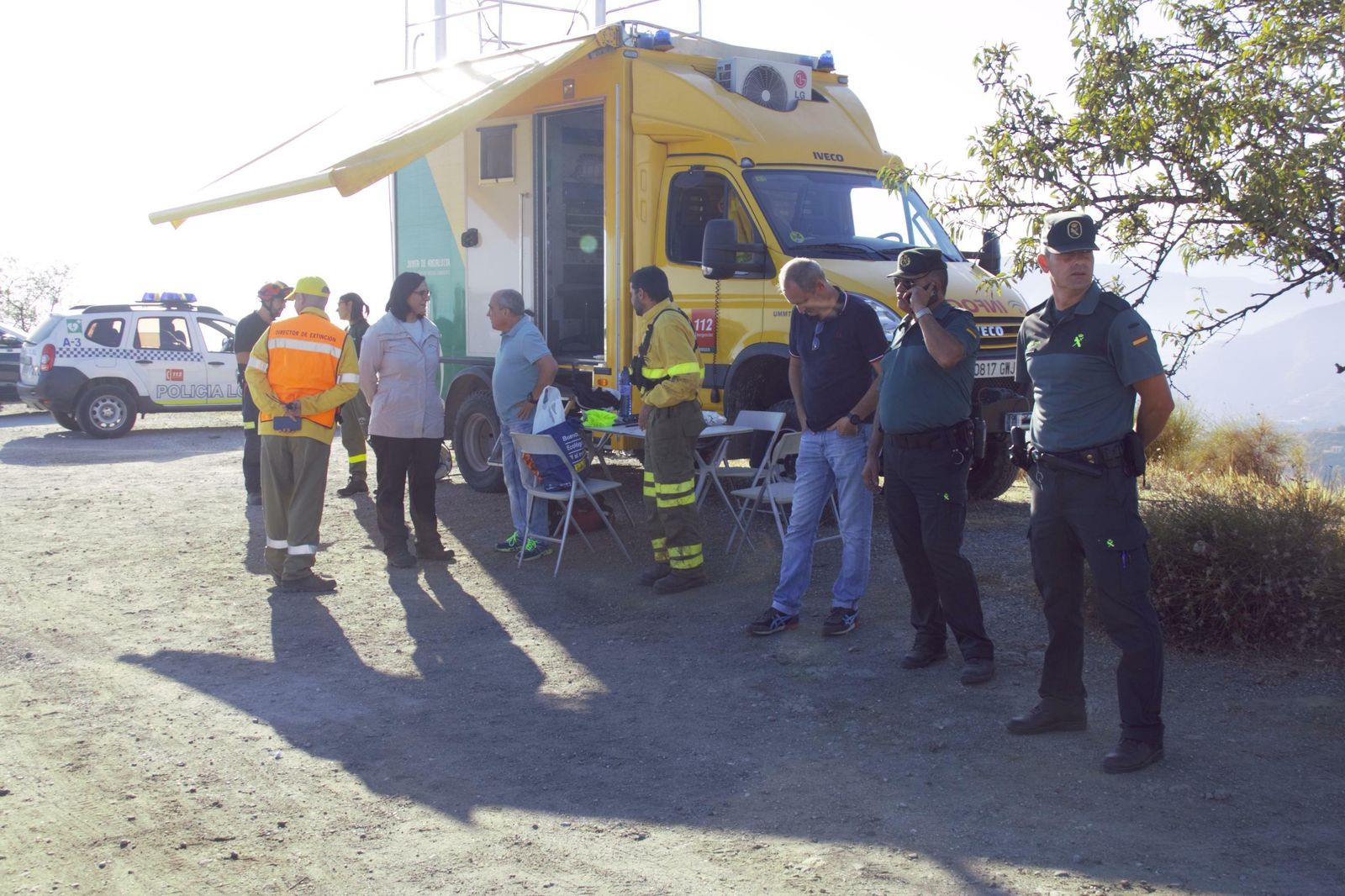 Galería de imágenes del incendio forestal de Almuñécar e Ítrabo