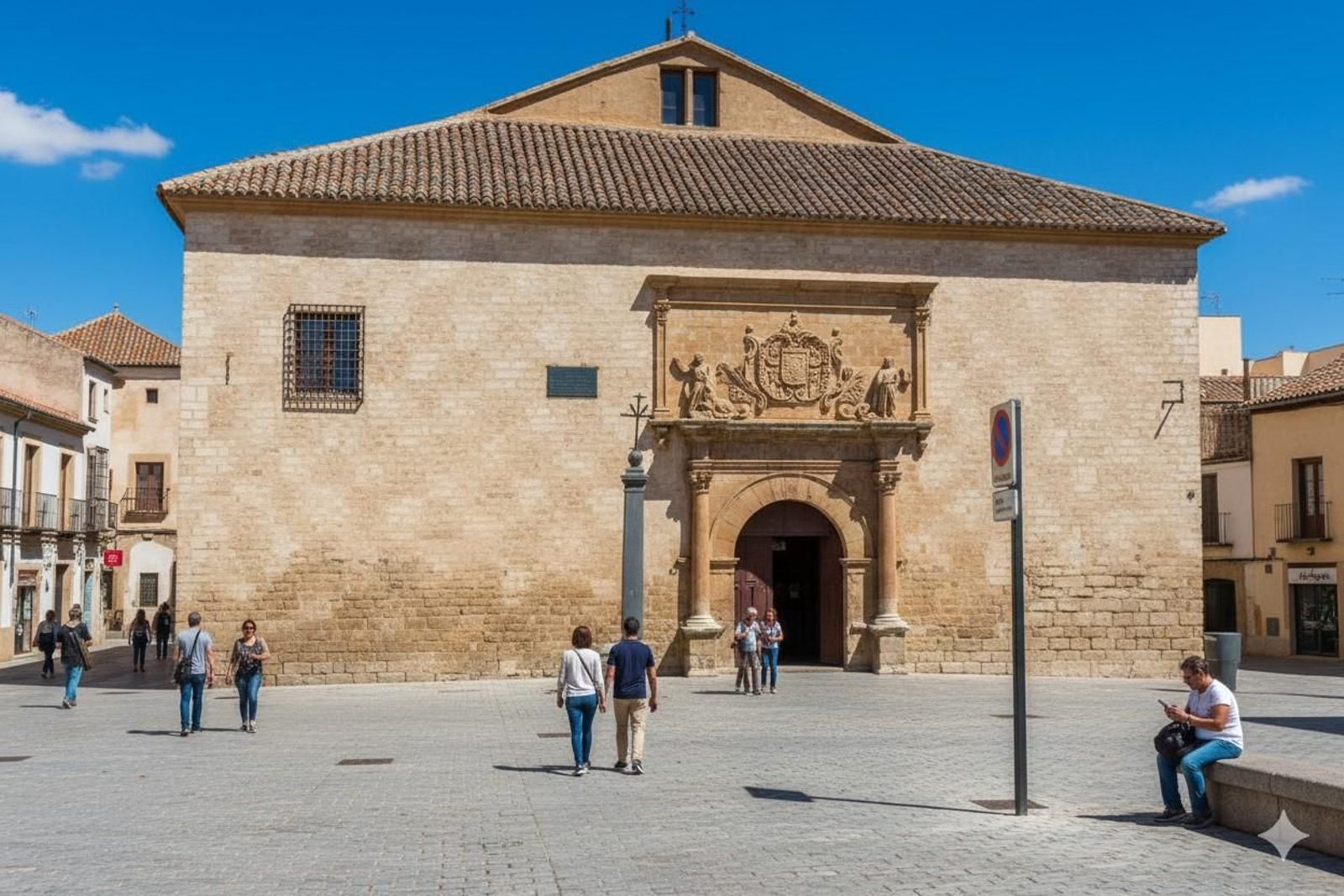Plaza y almacenes del Pósito.