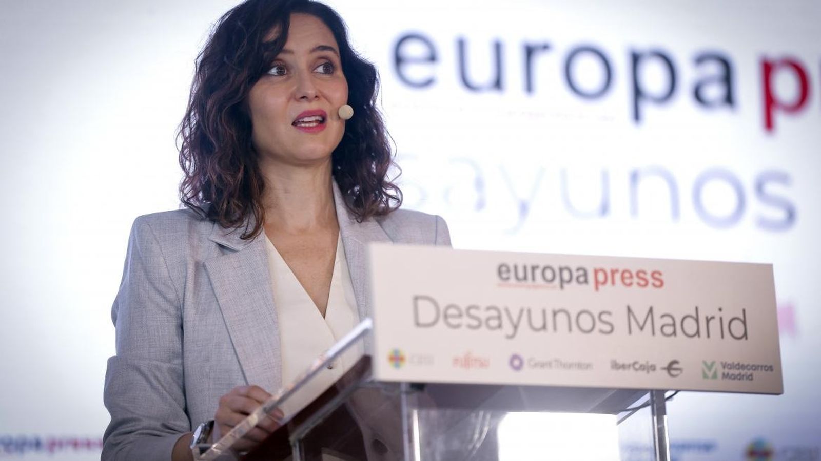 La presidenta de la Comunidad de Madrid, Isabel Díaz Ayuso.