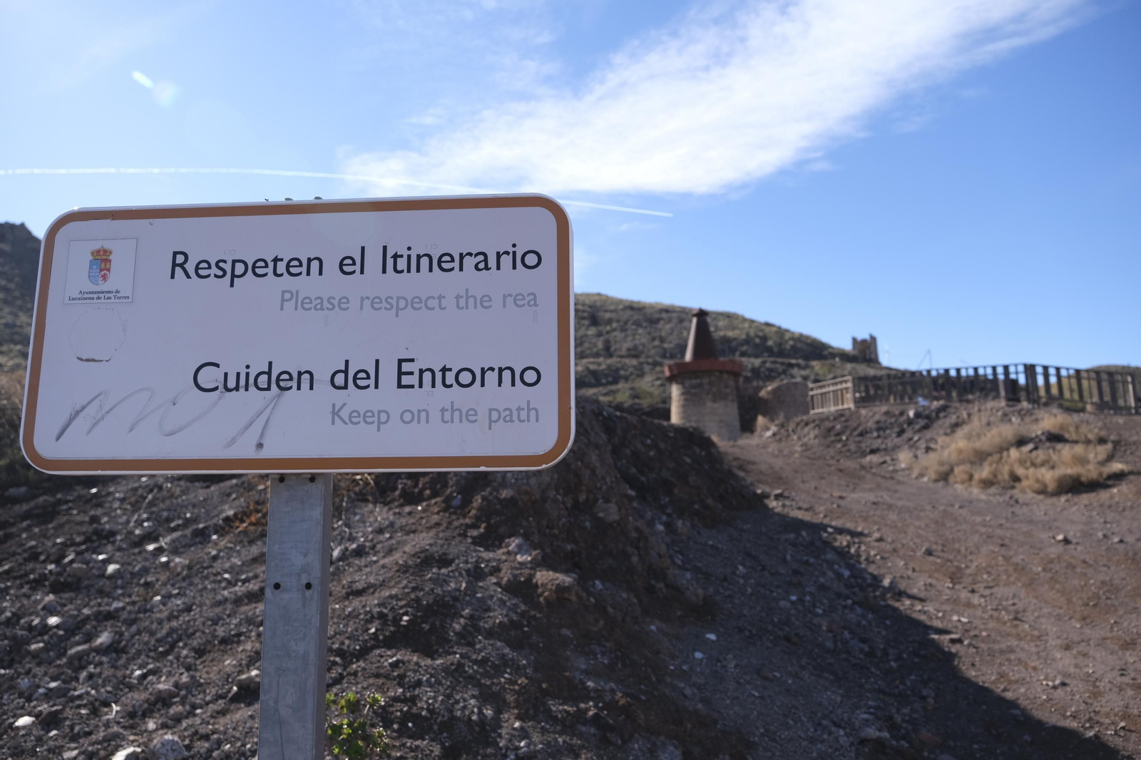 Fotogalería hornos de calcinación en Lucainena de las Torres.  Almería